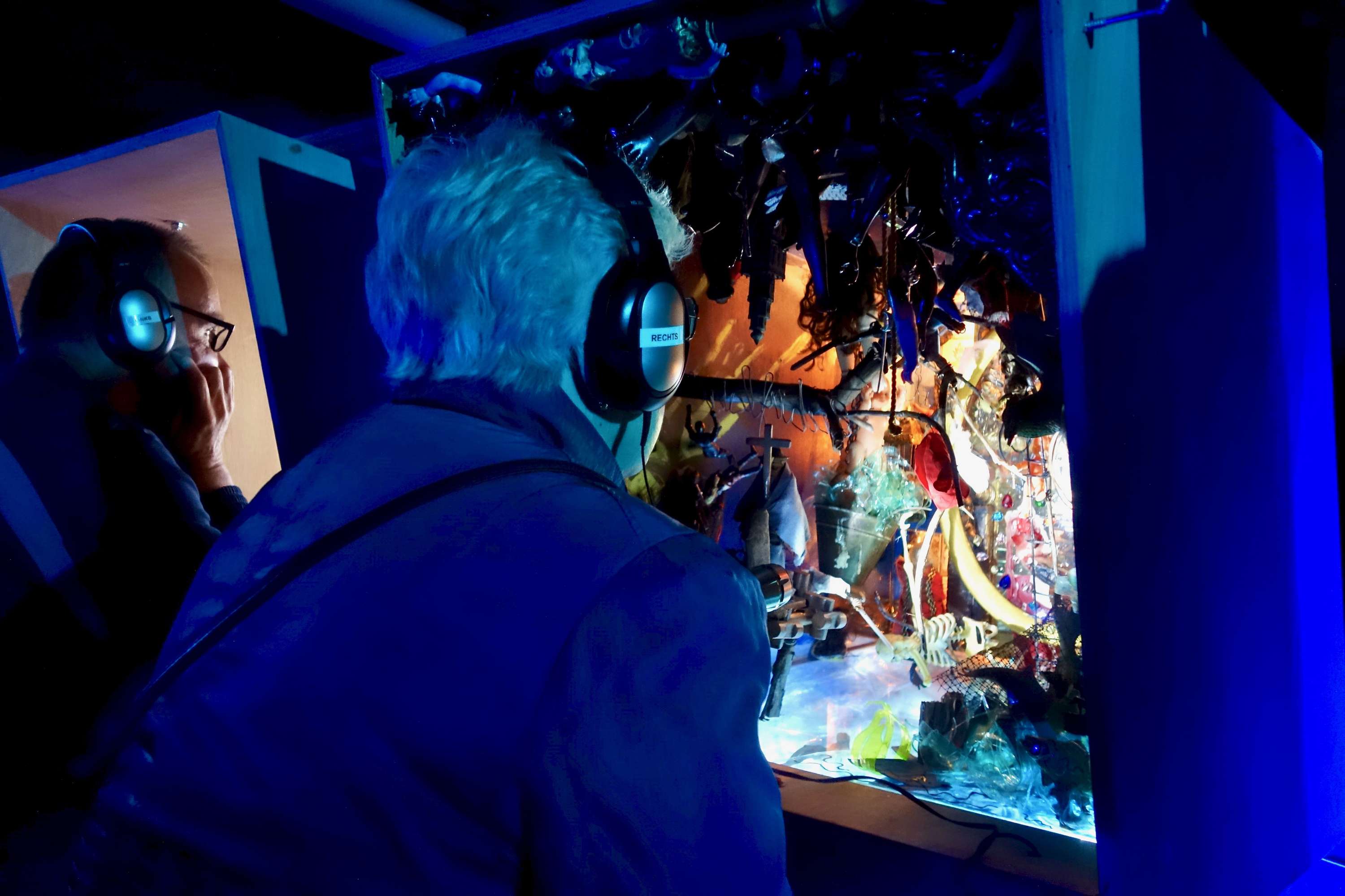 Spinbarg Storytelling installation by Peter Musschenga