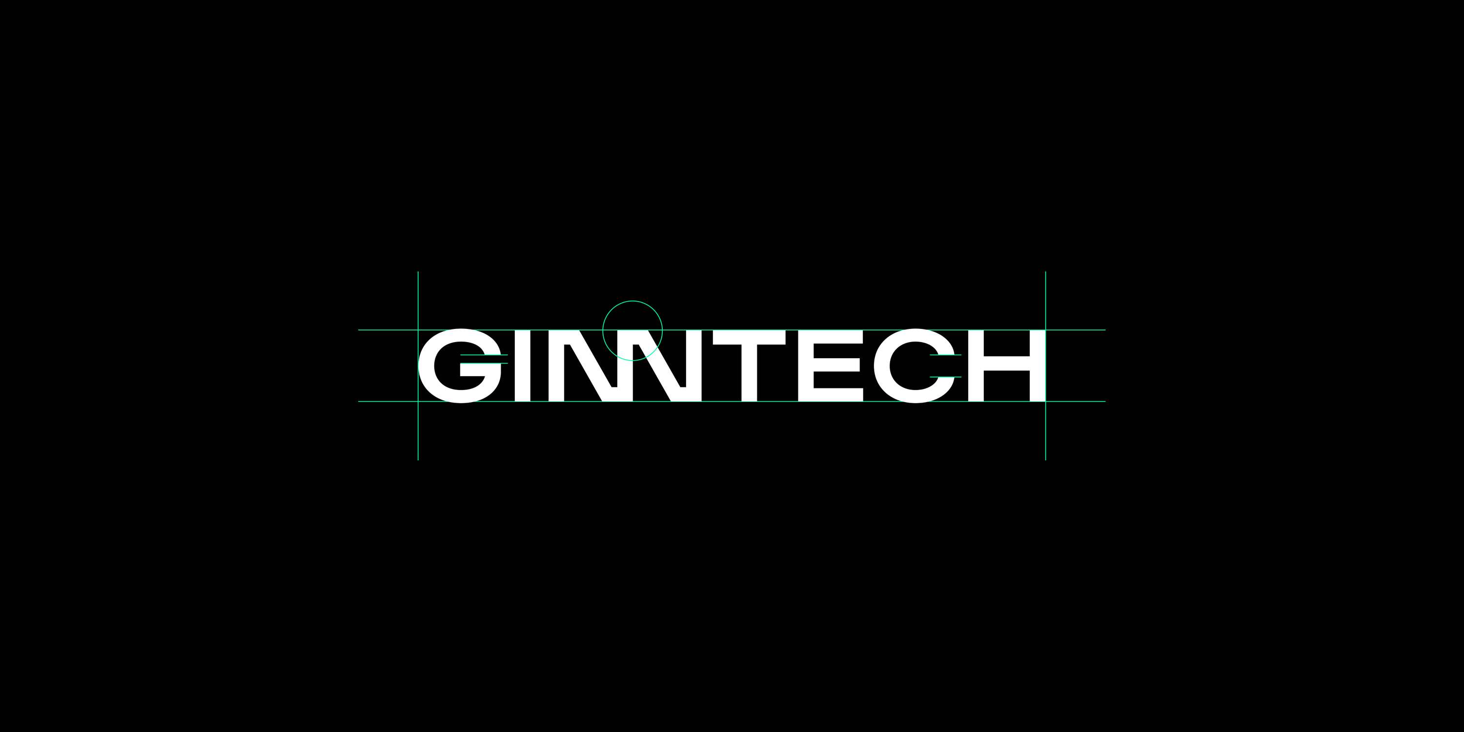 Ginntech - software house • Brand identity by Blekk Studio