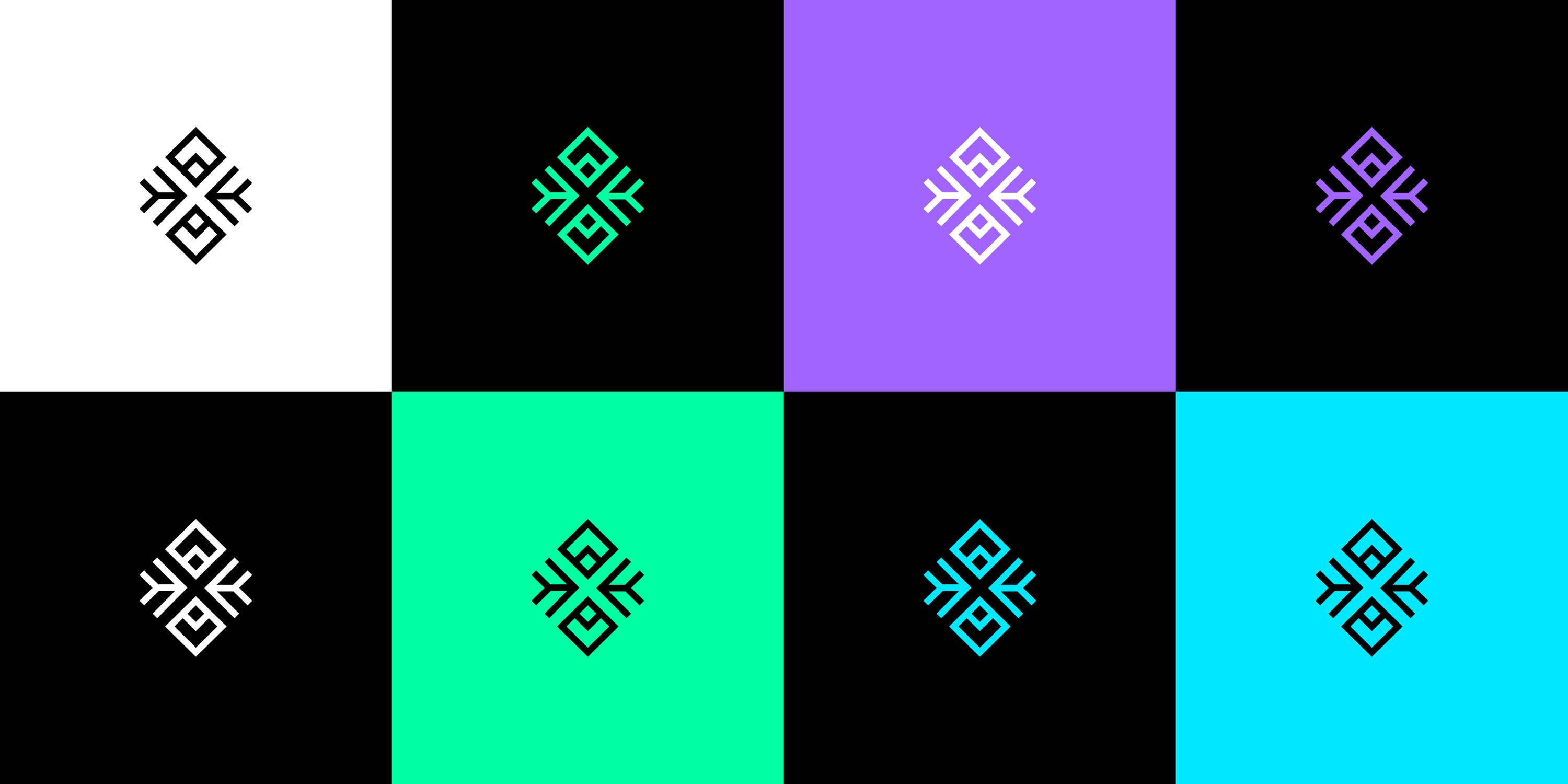 Ginntech - software house • Brand identity by Blekk Studio