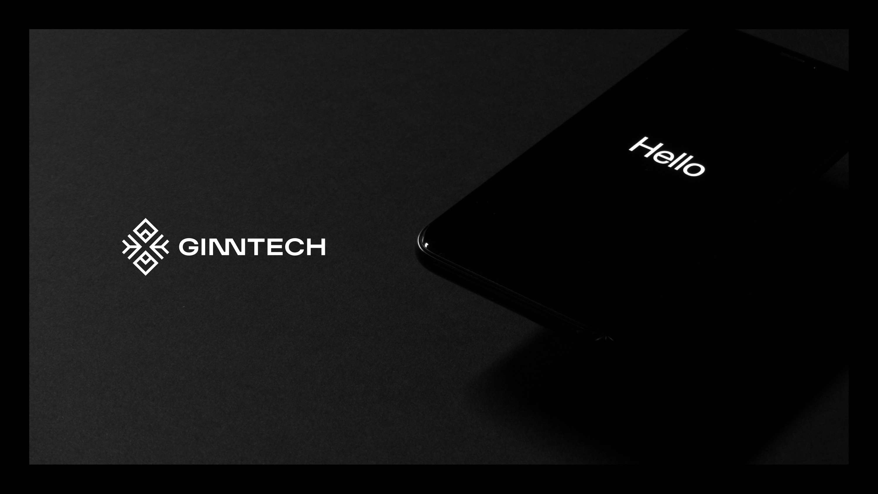 Ginntech - software house • Brand identity by Blekk Studio