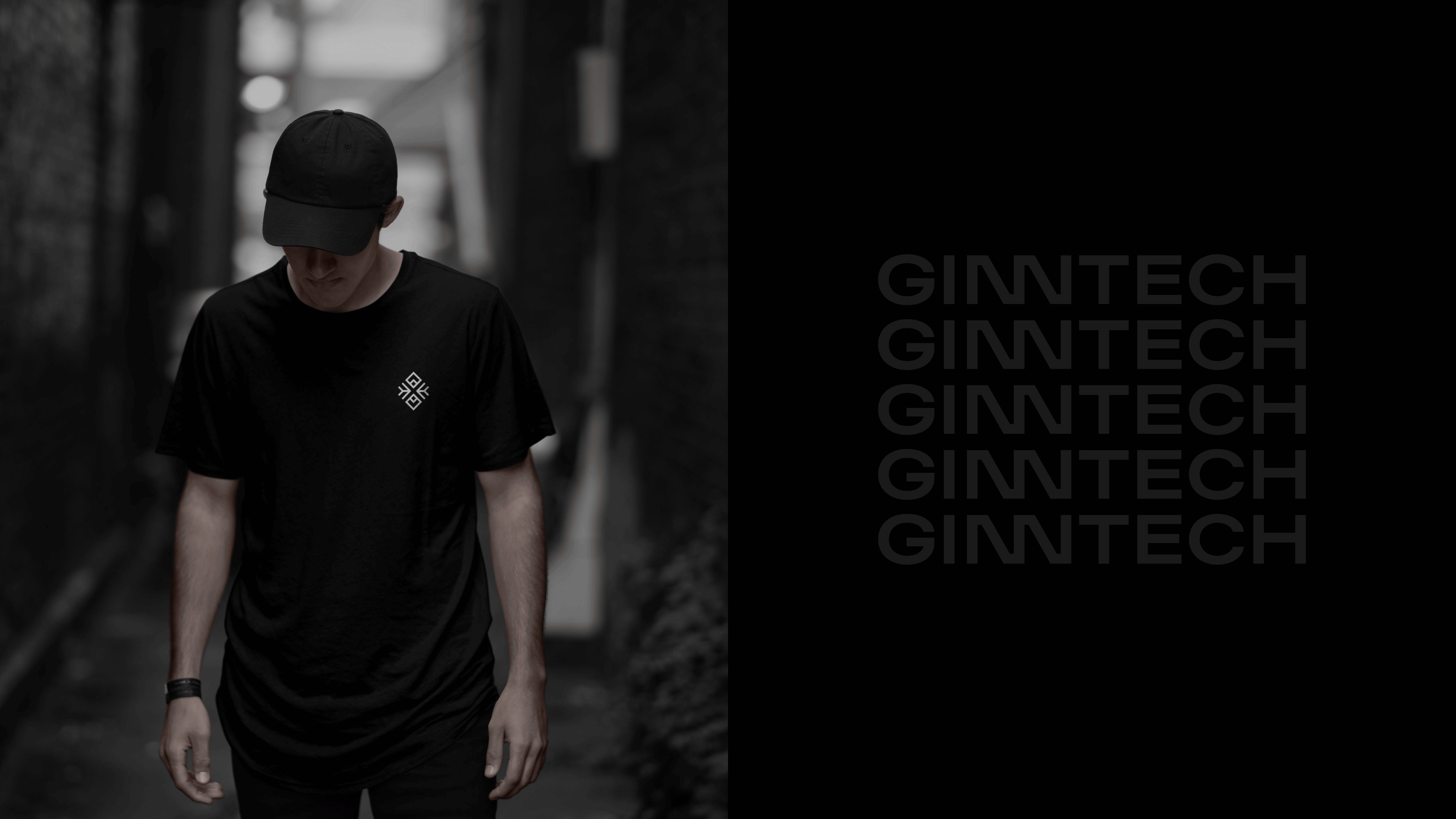 Ginntech - software house • Brand identity by Blekk Studio