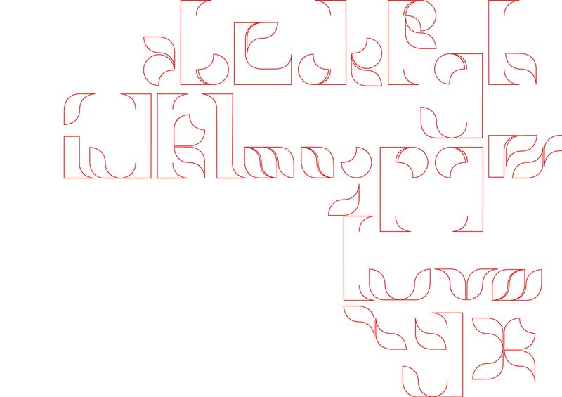 MODULAR TYPEFACE by Chiara Romualdi
