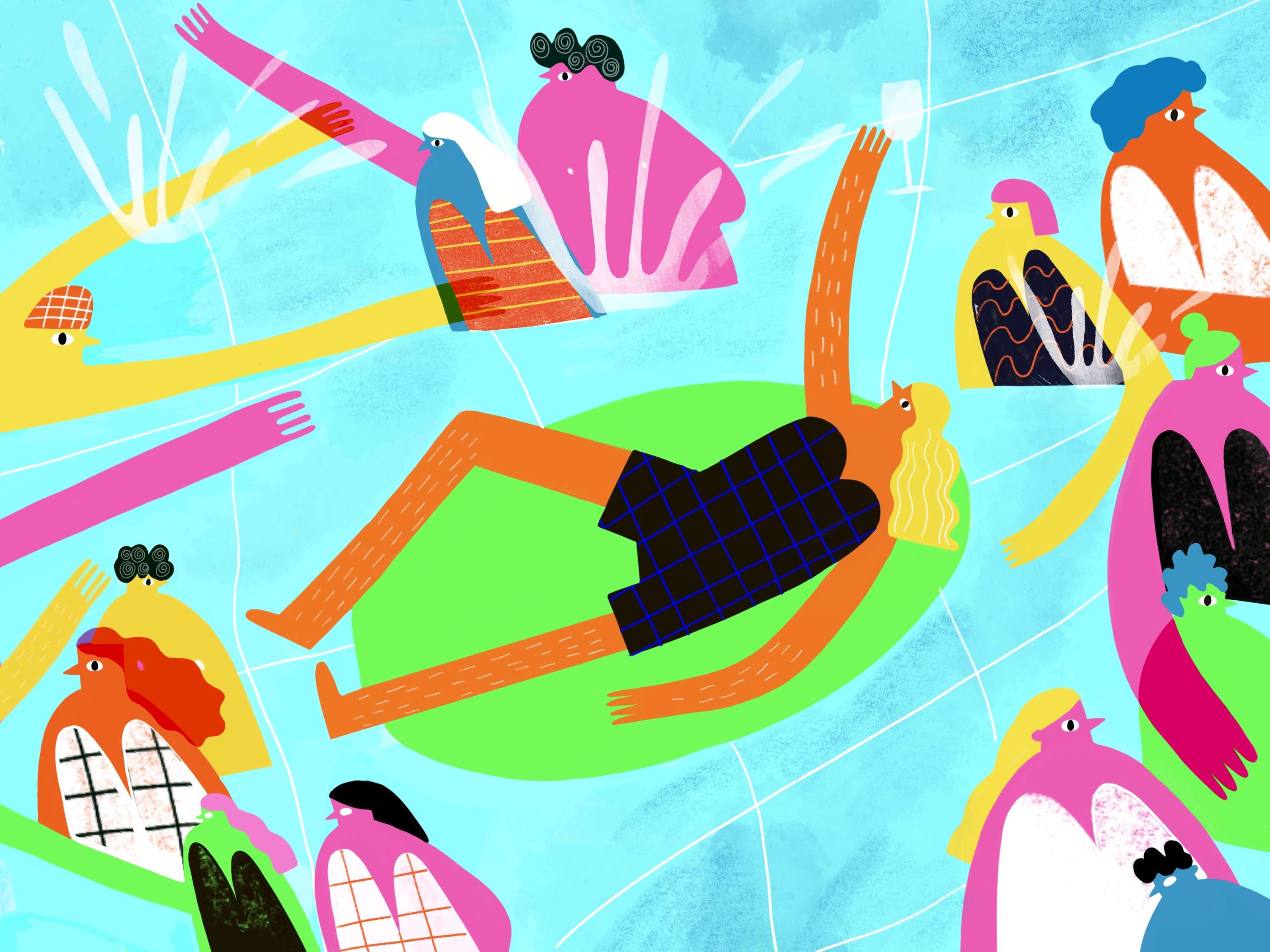 Swimming Pool by Beatrice Simpkiss