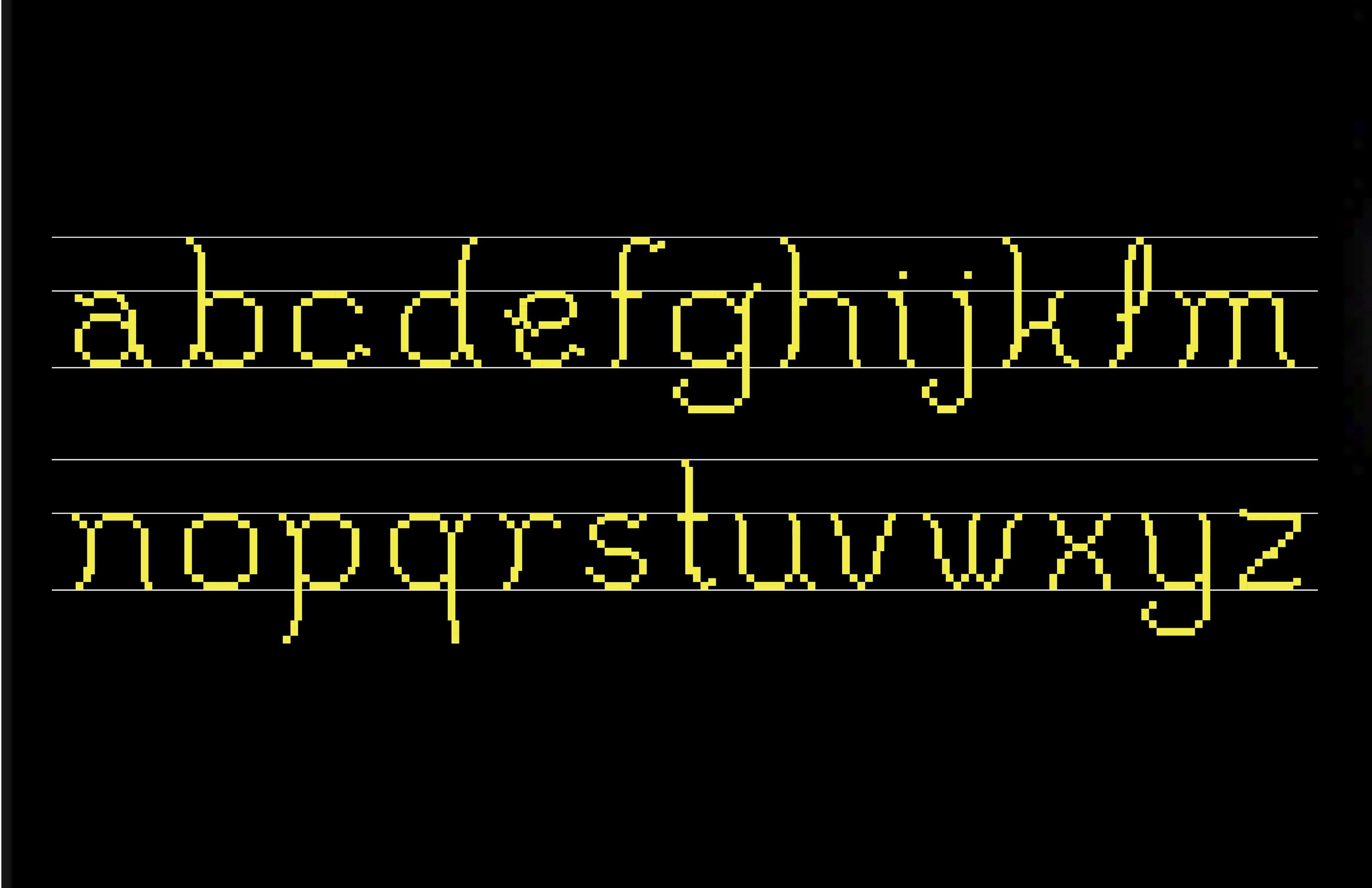 Bastard Typeface by Lauren Frank