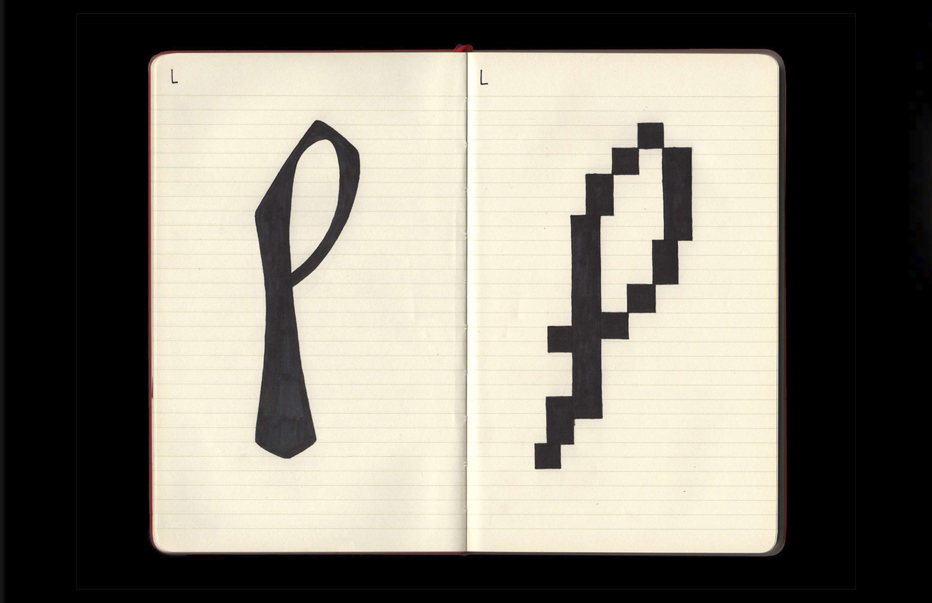 Bastard Typeface by Lauren Frank