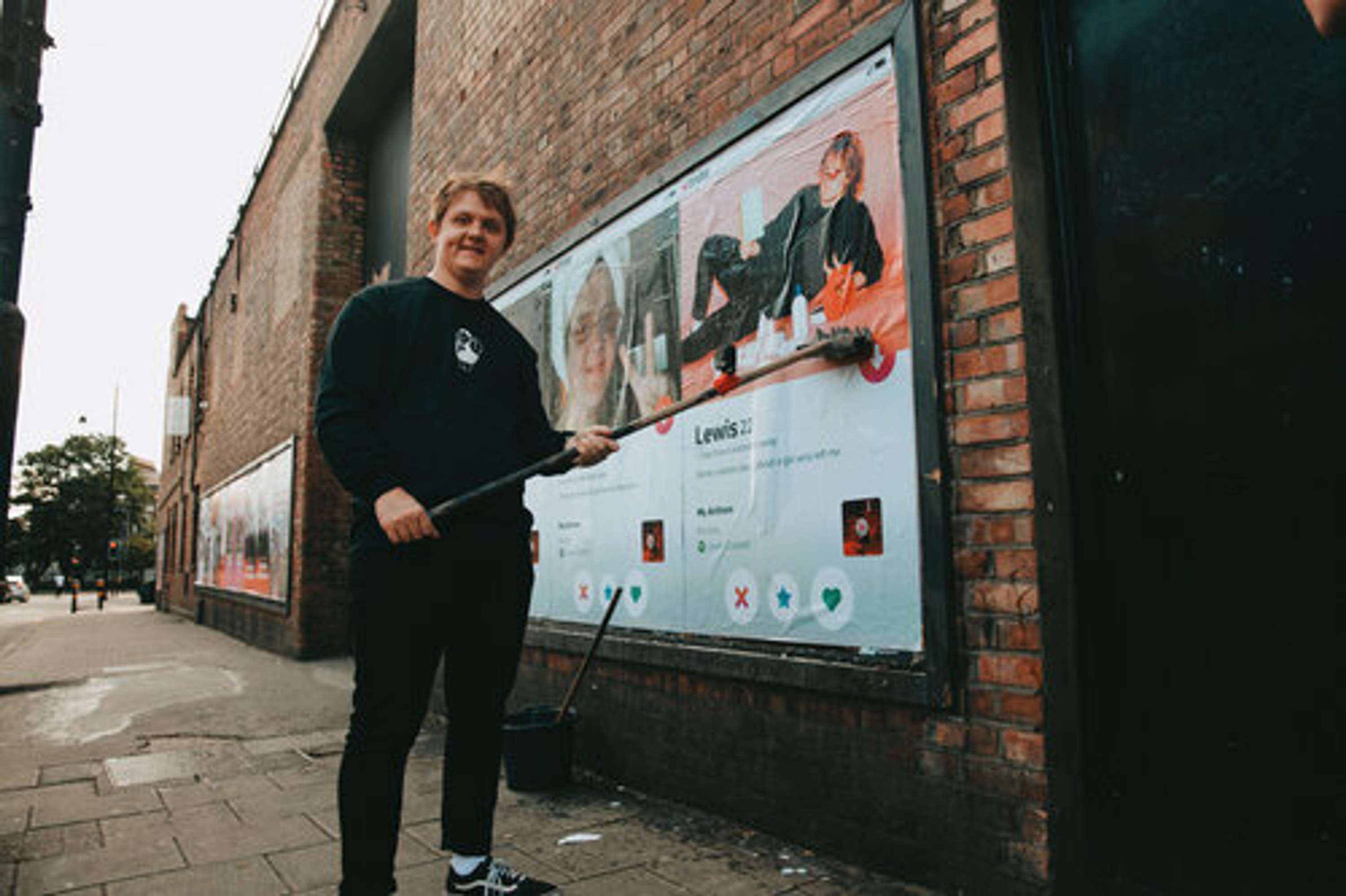 Lewis Capaldi x Tinder by Jim Wilmot
