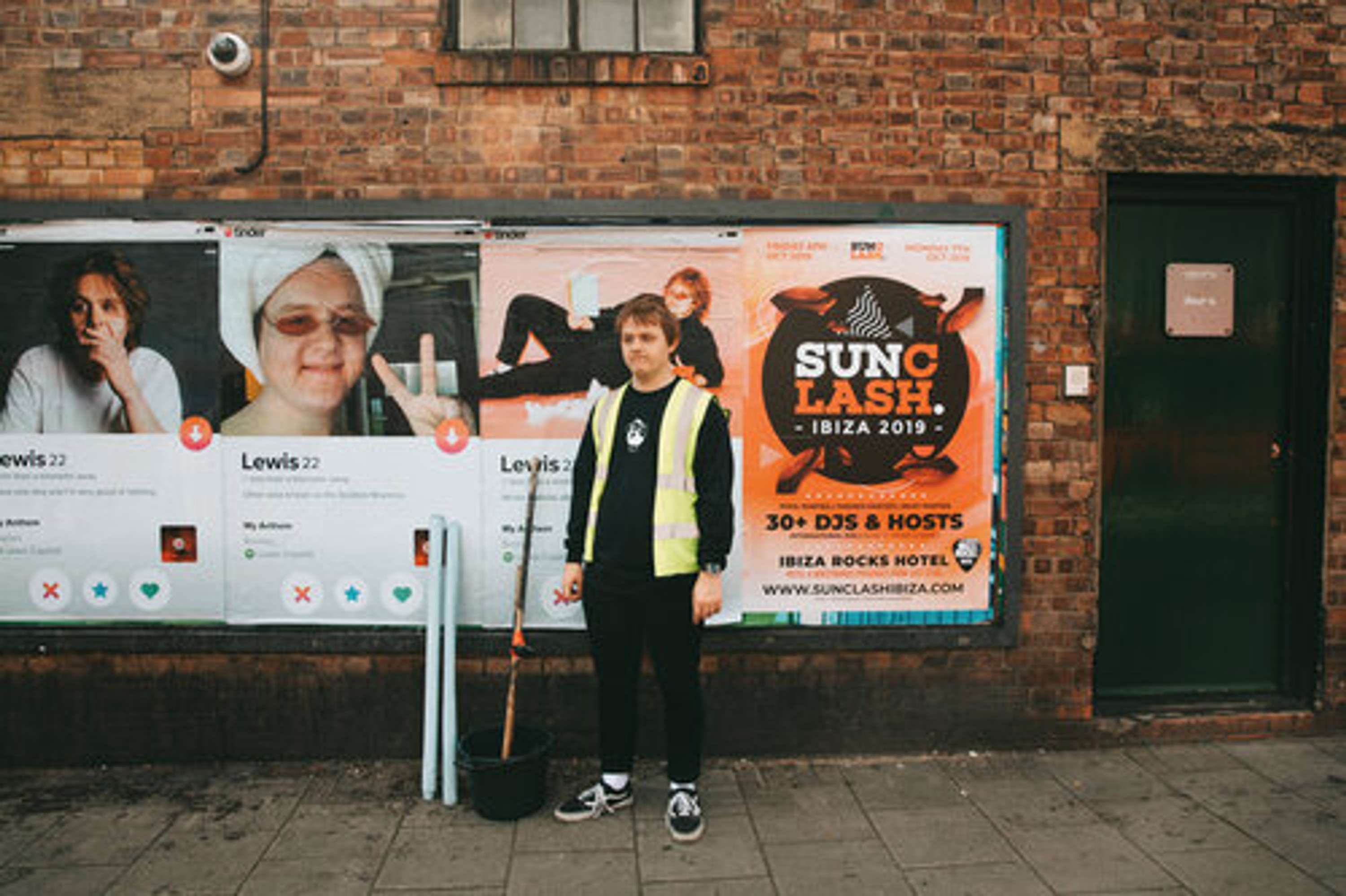 Lewis Capaldi x Tinder by Jim Wilmot