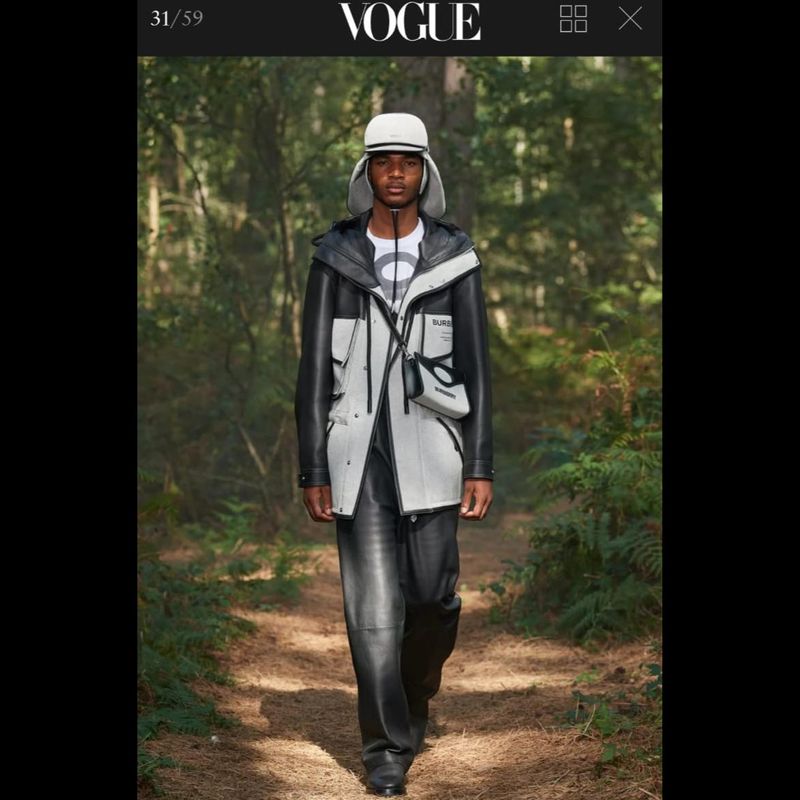 Burberry 2020 - London Fashion Week by Ayesha Anandji