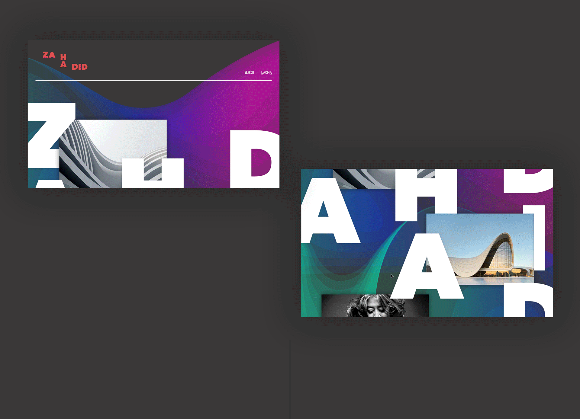Zaha Hadid Retrospective by Caitlin Pynes