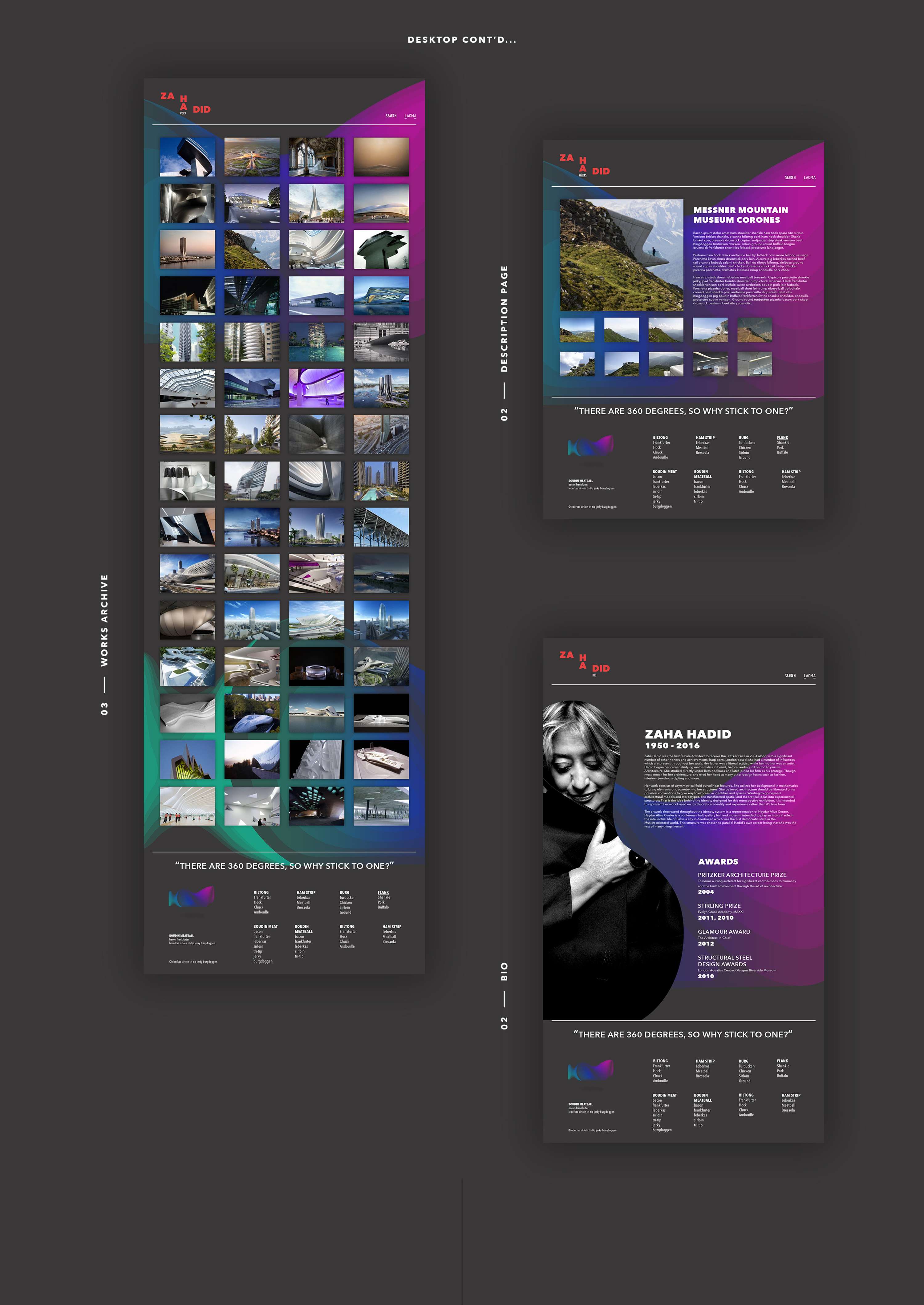 Zaha Hadid Retrospective by Caitlin Pynes