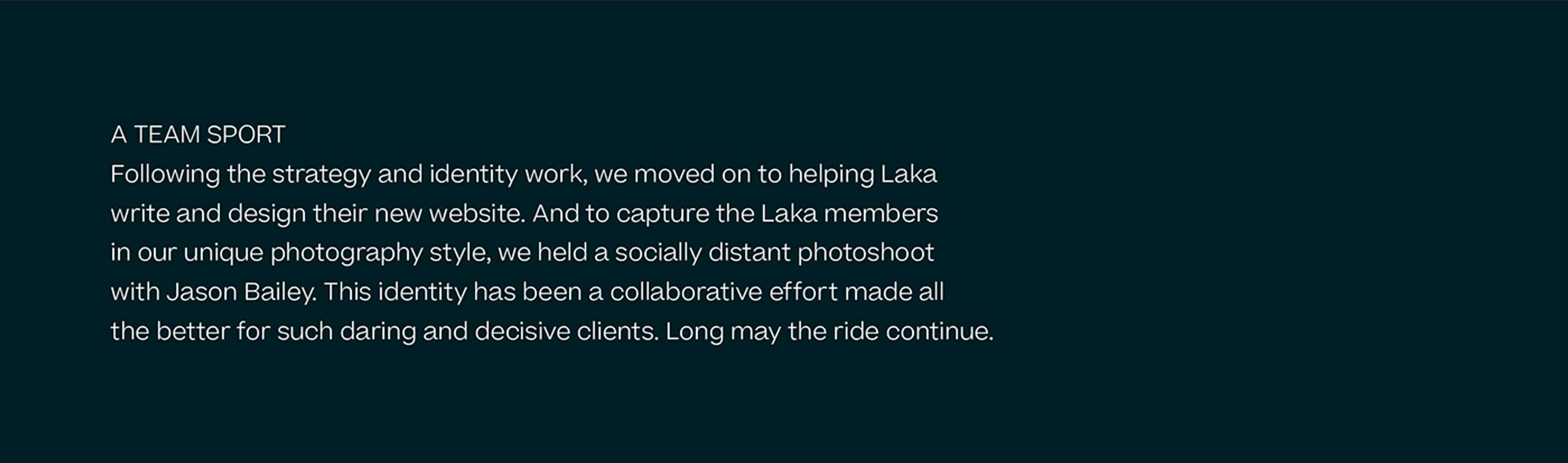 LAKA by RAGGED EDGE