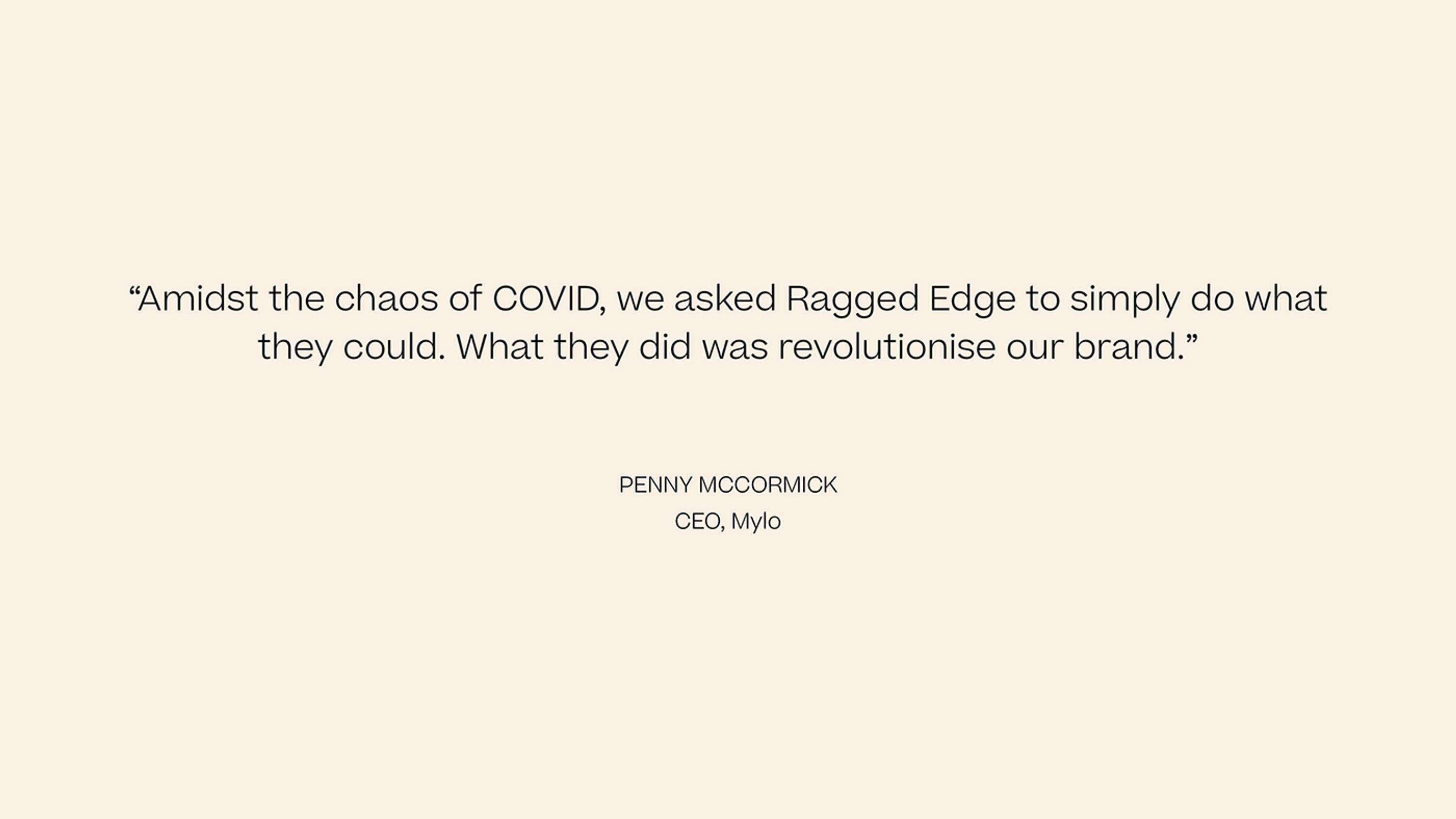 MYLO by RAGGED EDGE