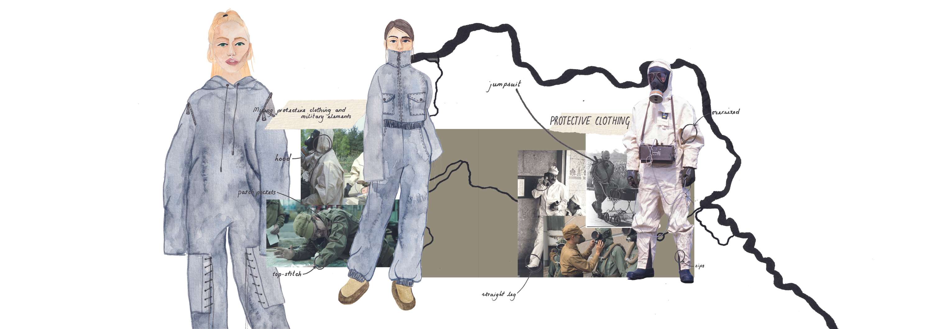 'The Exclusion Zone' - Portfolio by Chloe Newman