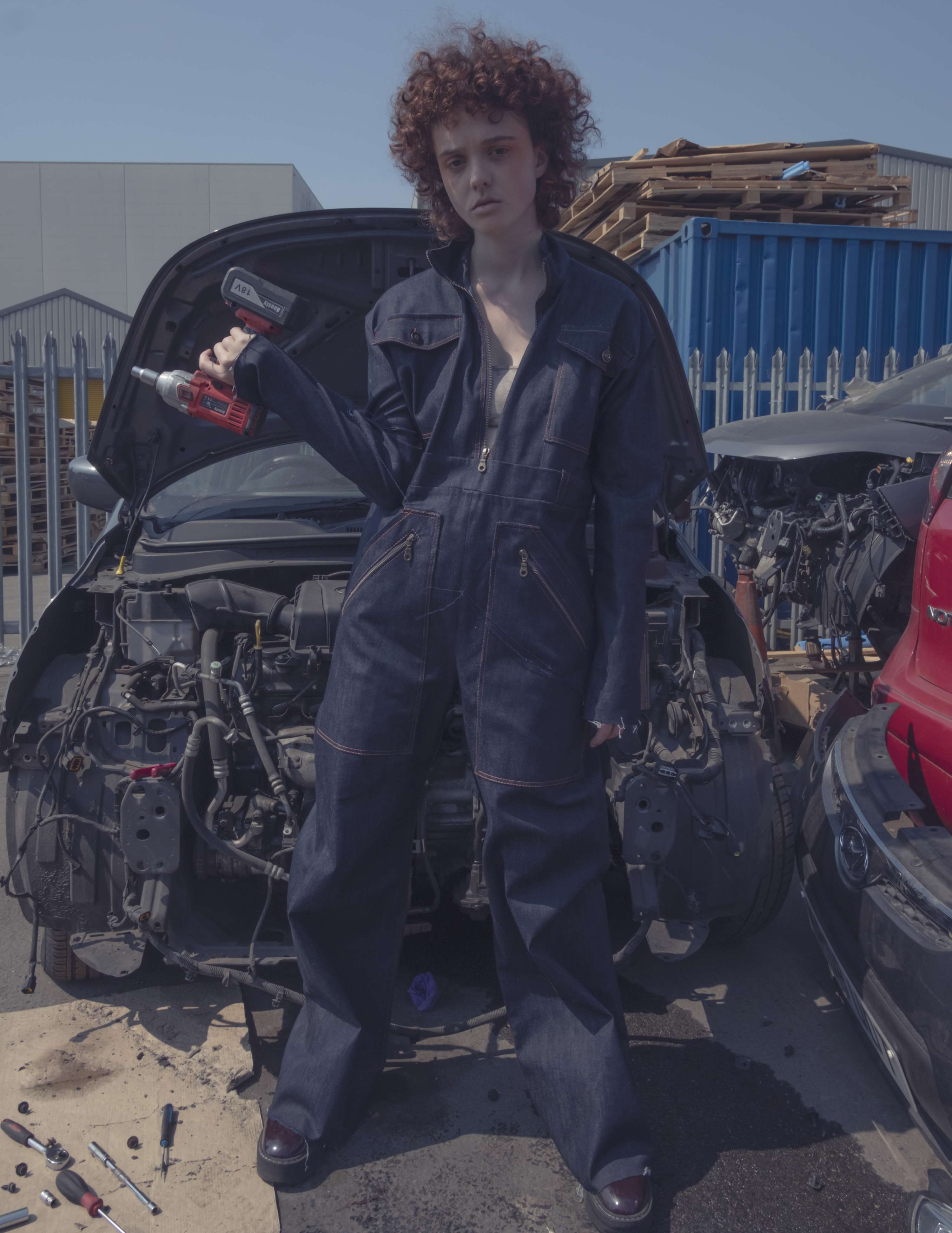 'The Exclusion Zone' - Collection Shoot by Chloe Newman