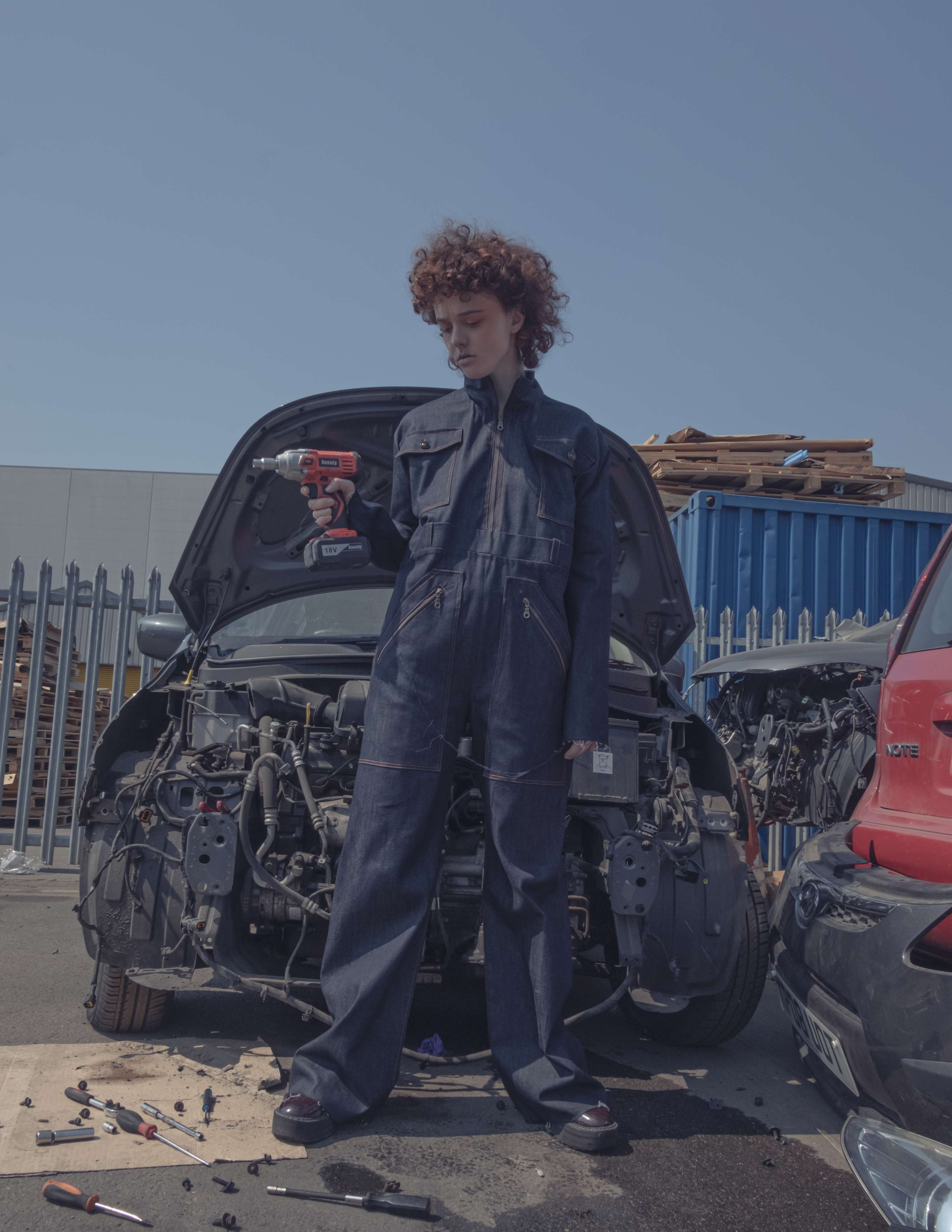 'The Exclusion Zone' - Collection Shoot by Chloe Newman