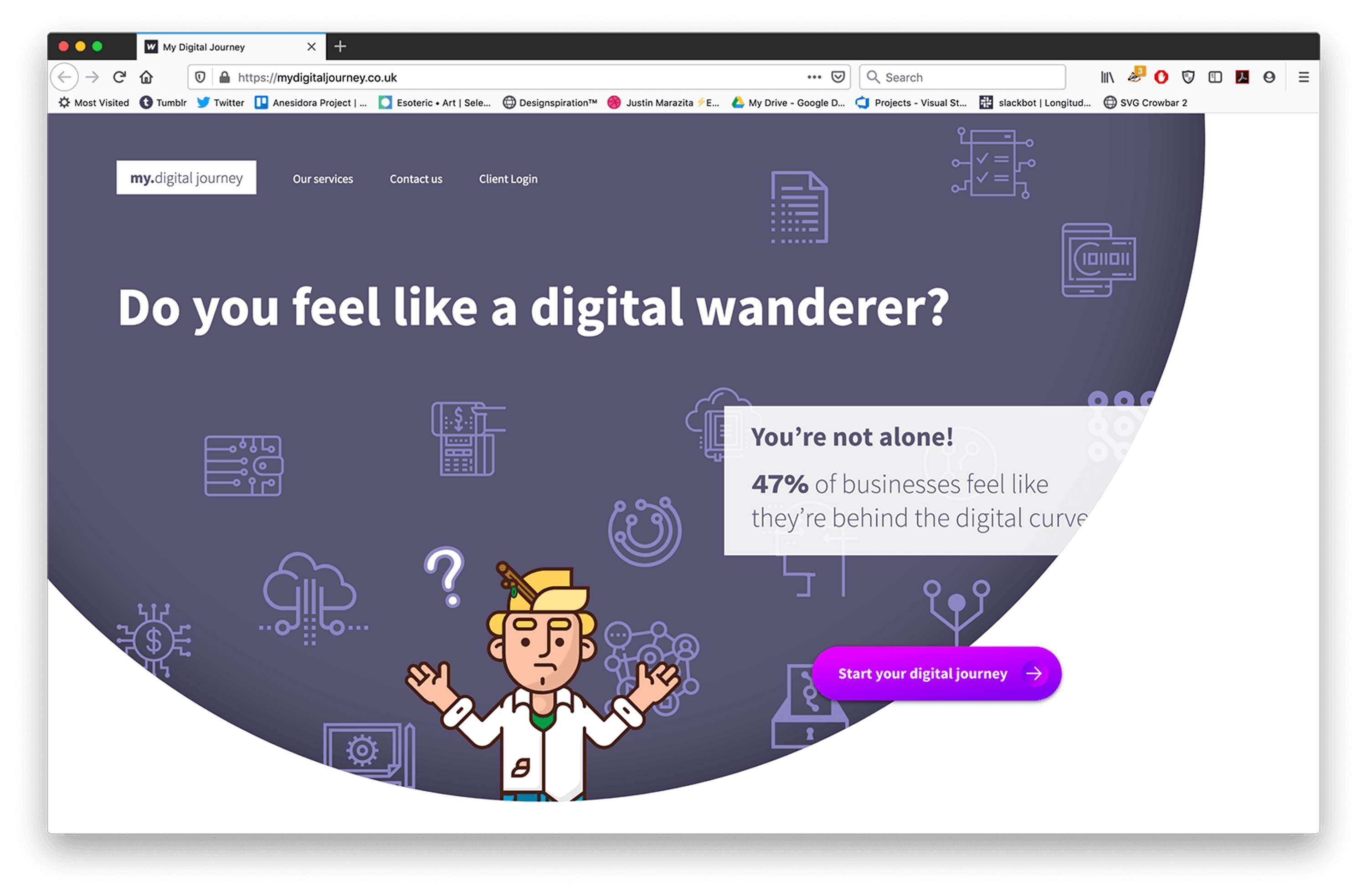CASE STUDY: My Digital Journey, a web app for SMEs by Justin Marazita