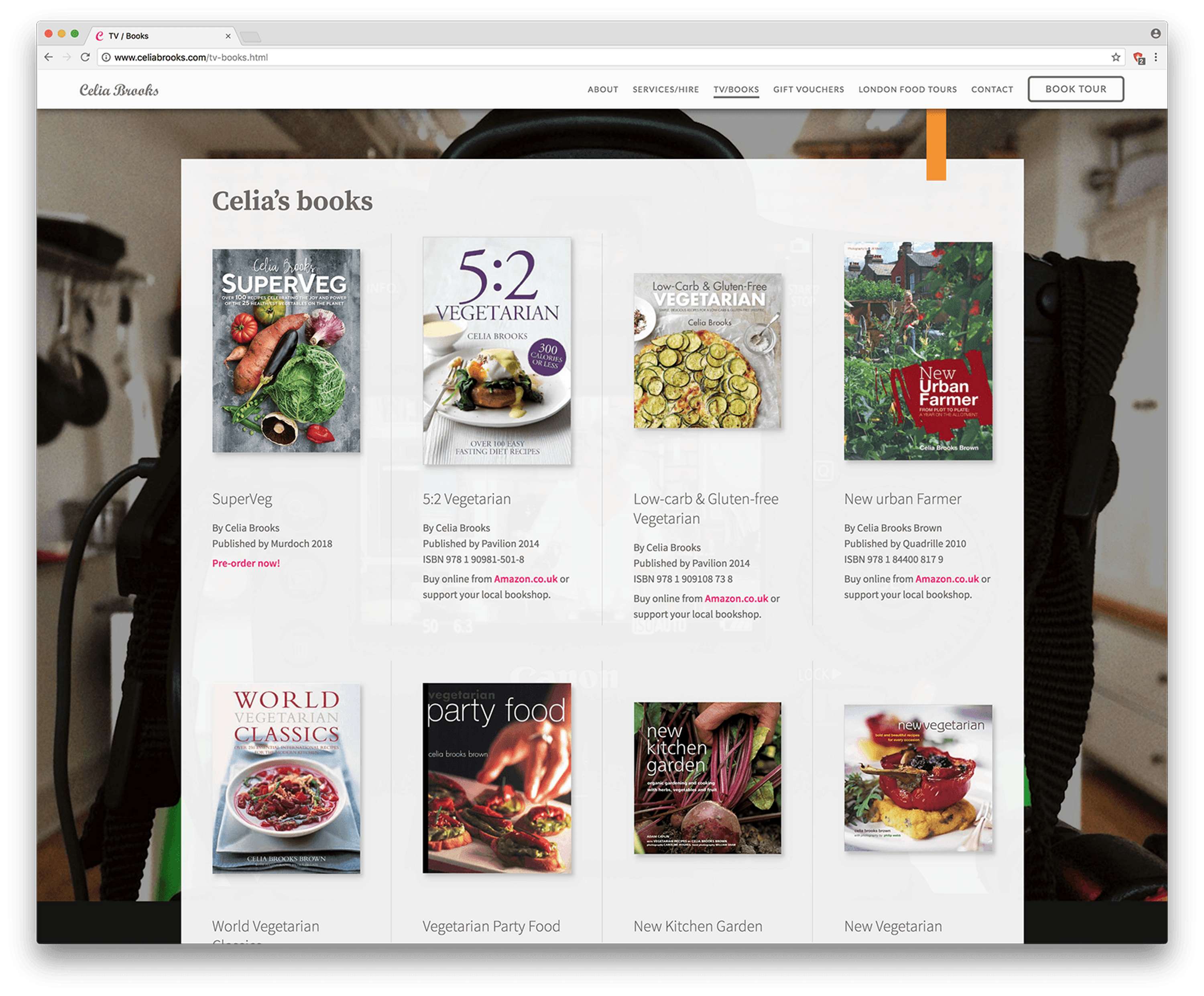 CASE STUDY: Building a website for a food professional by Justin Marazita