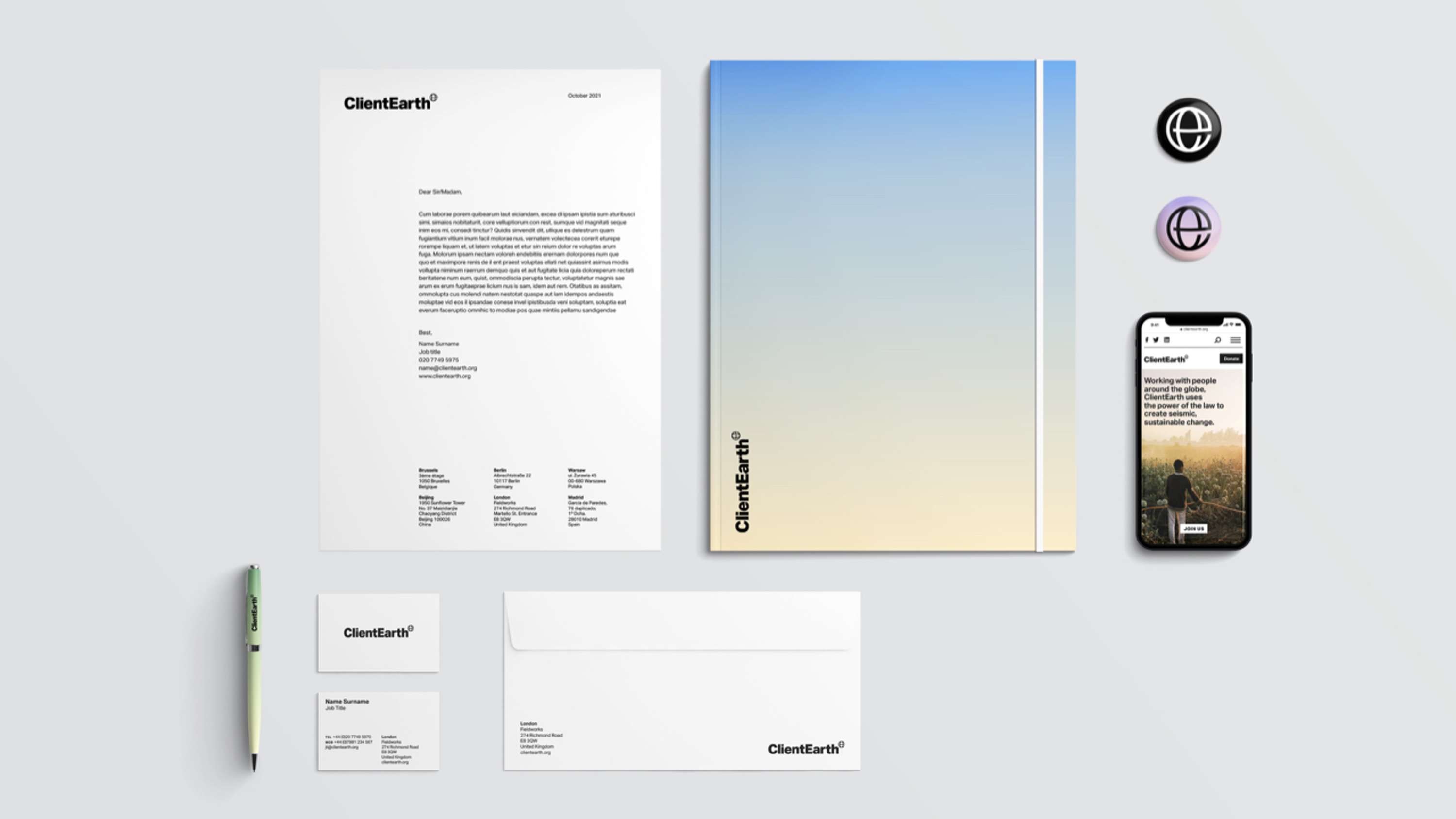 ClientEarth by Apropos Agency