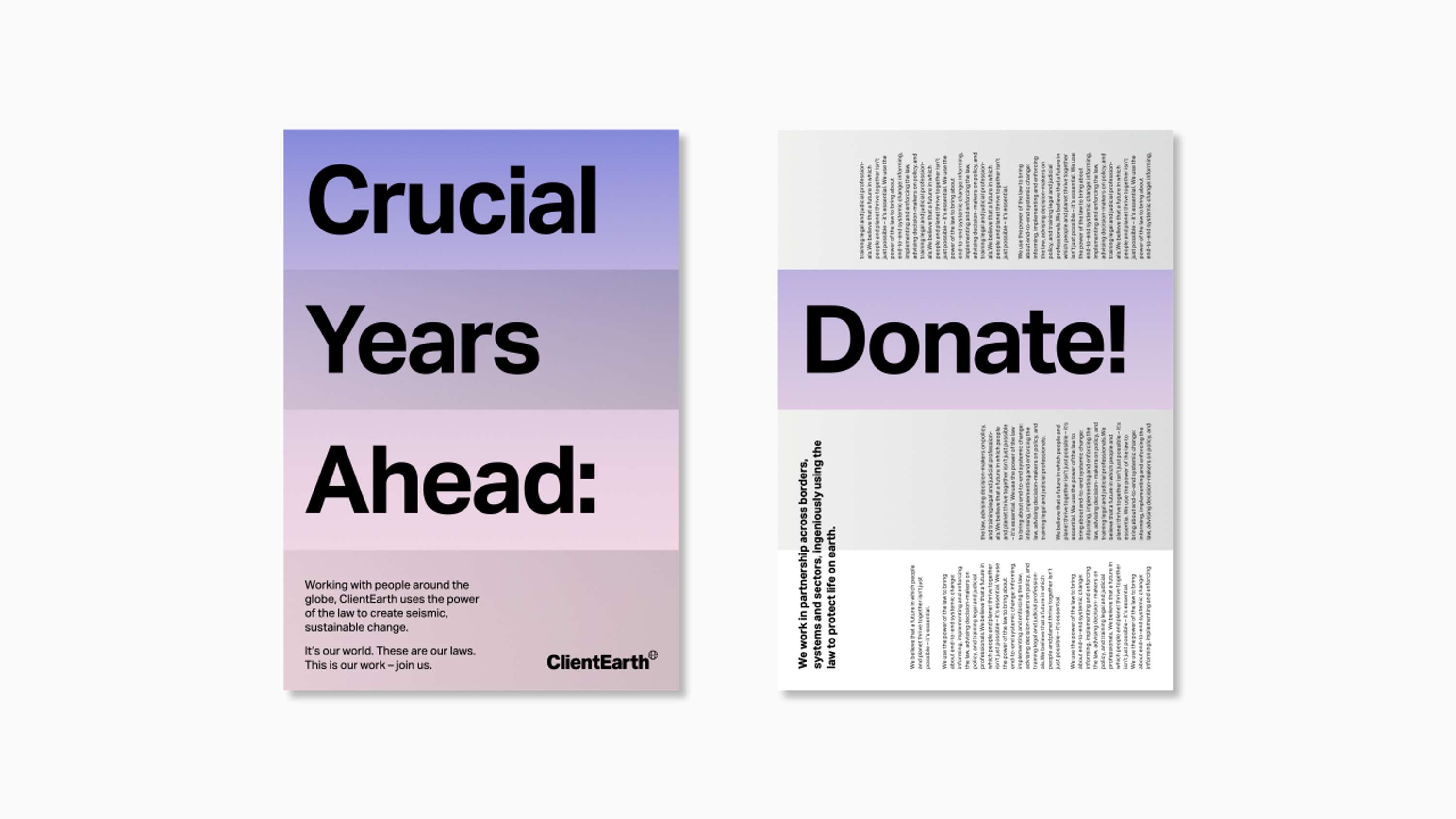 ClientEarth by Apropos Agency