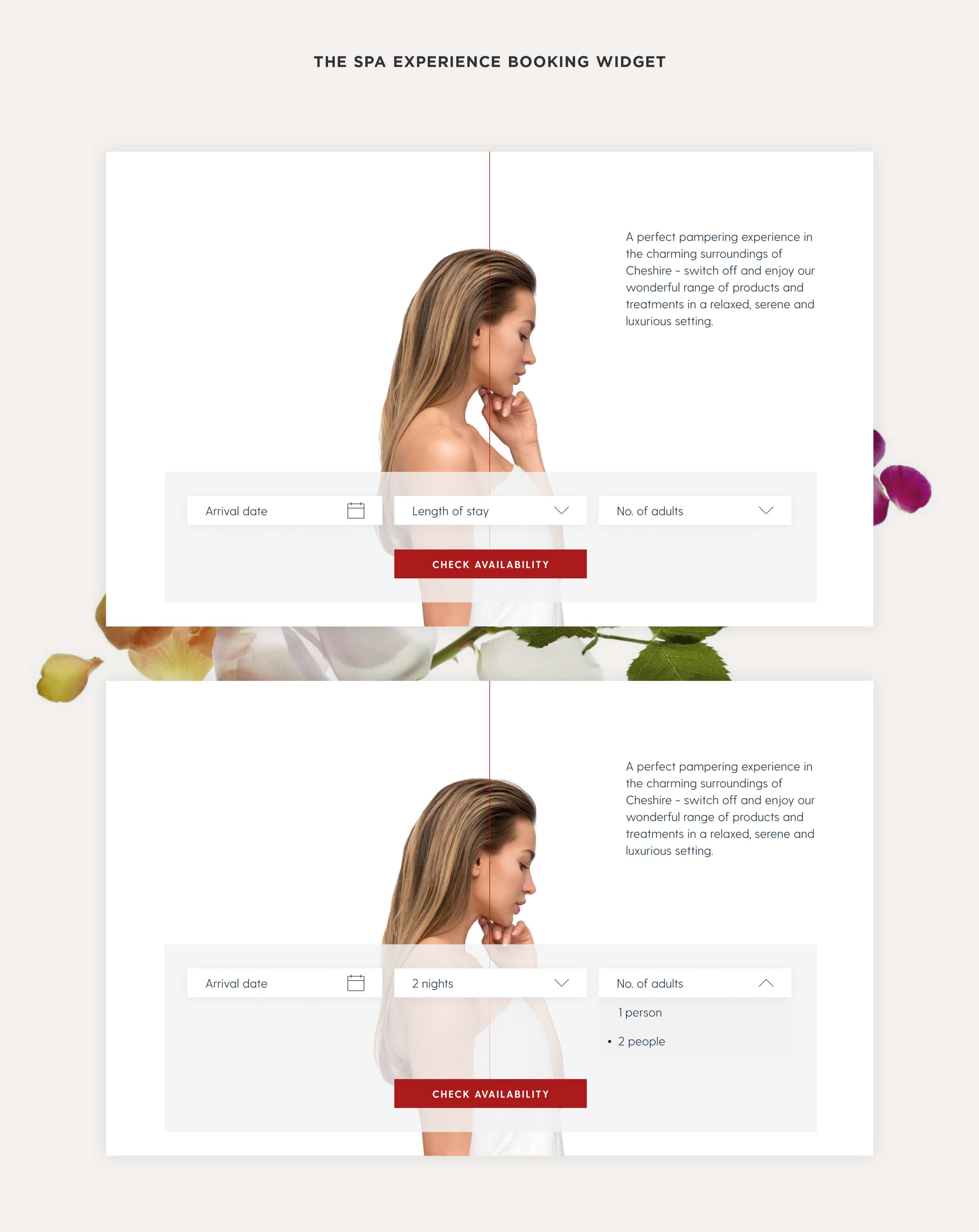 Mottram Hall Website Design Concept by Sybbie Marquez