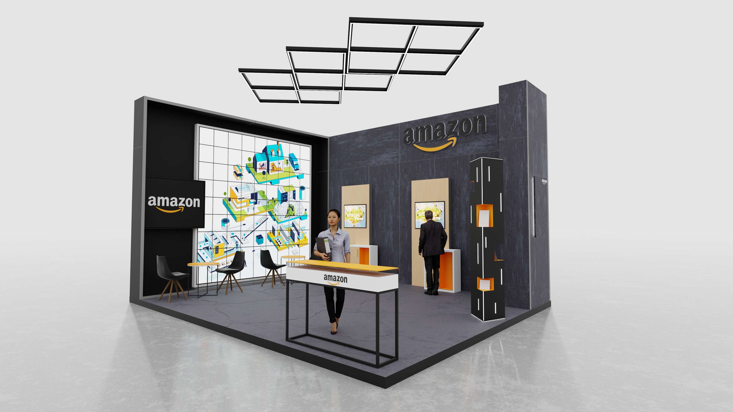*Amazon*Exhibition Design by Ruslan Zhukovskyi