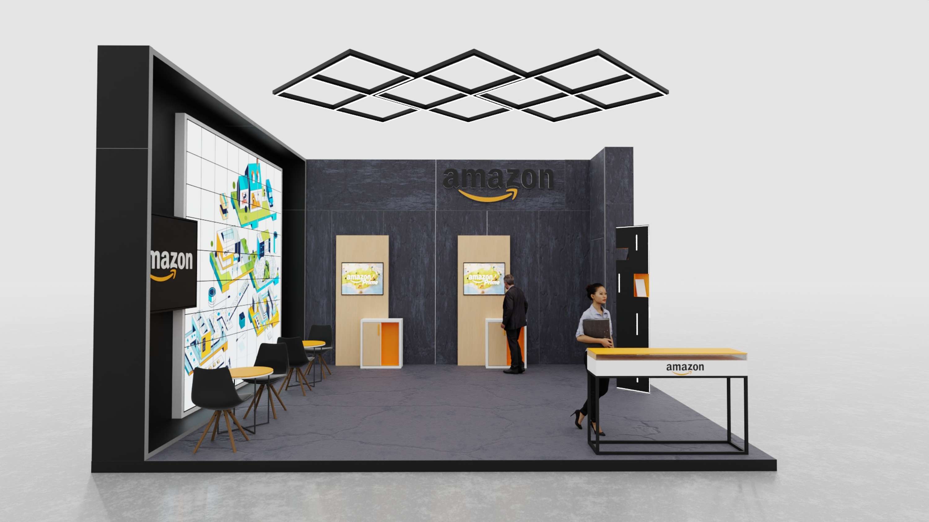*Amazon*Exhibition Design by Ruslan Zhukovskyi