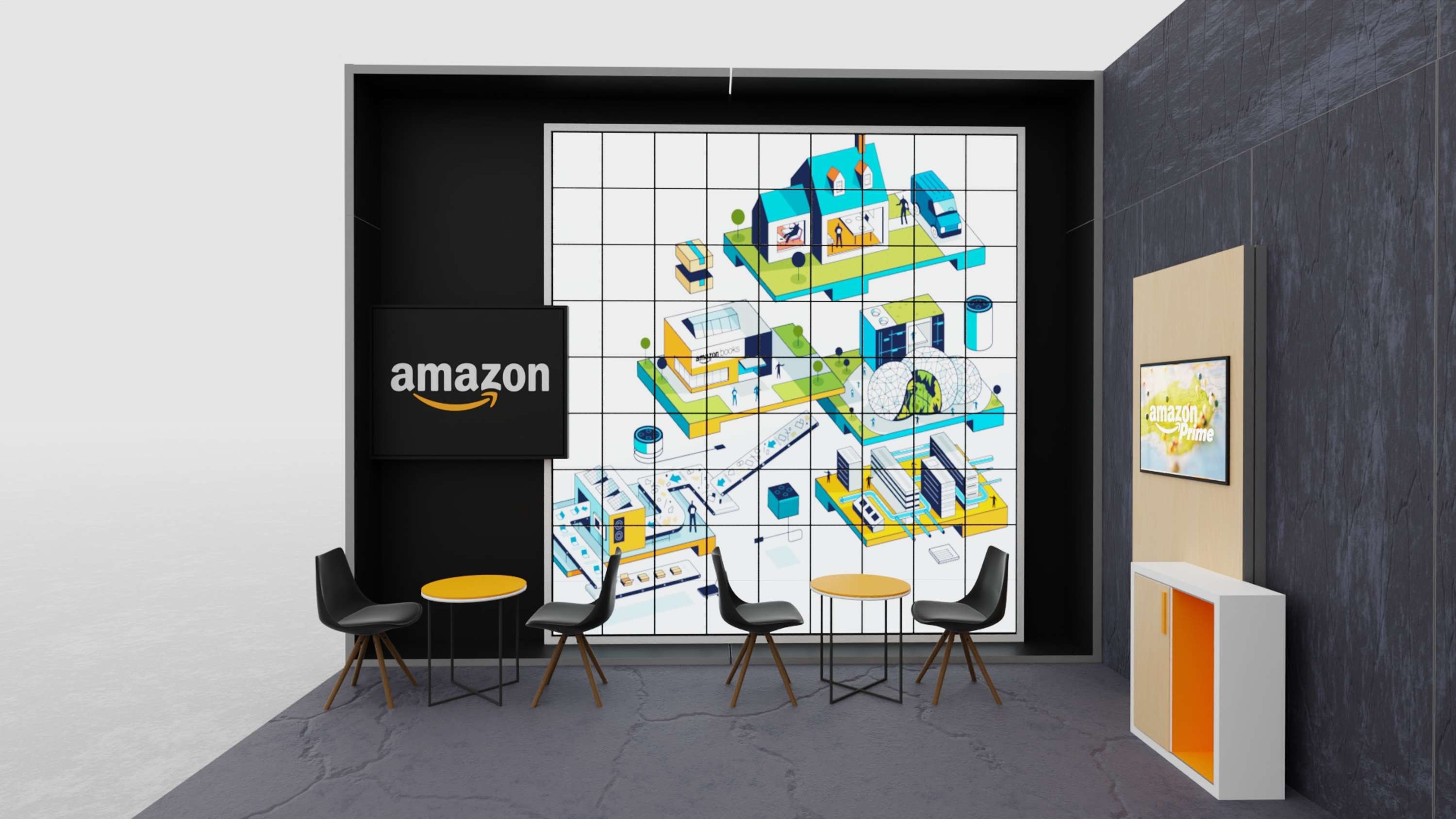 *Amazon*Exhibition Design by Ruslan Zhukovskyi