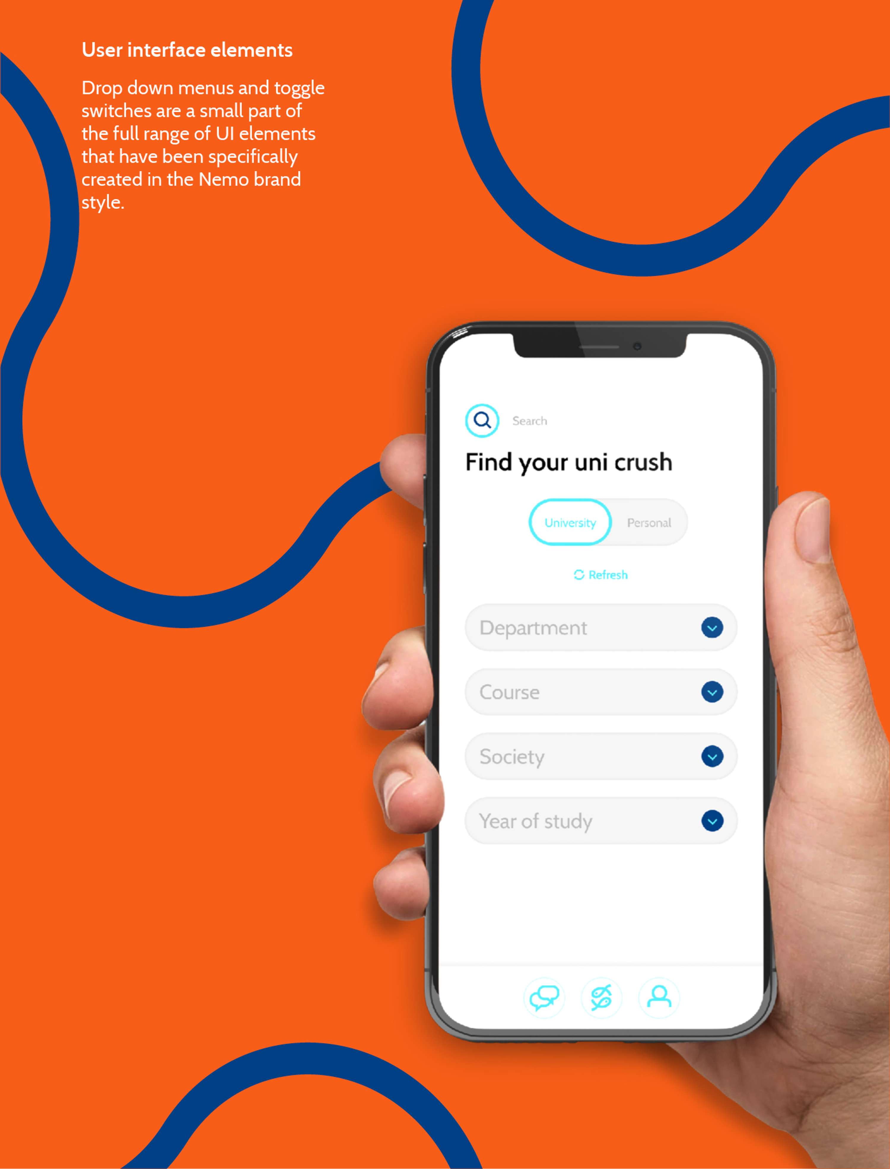 Nemo - The Dating App for Uni Students by Sybbie Marquez