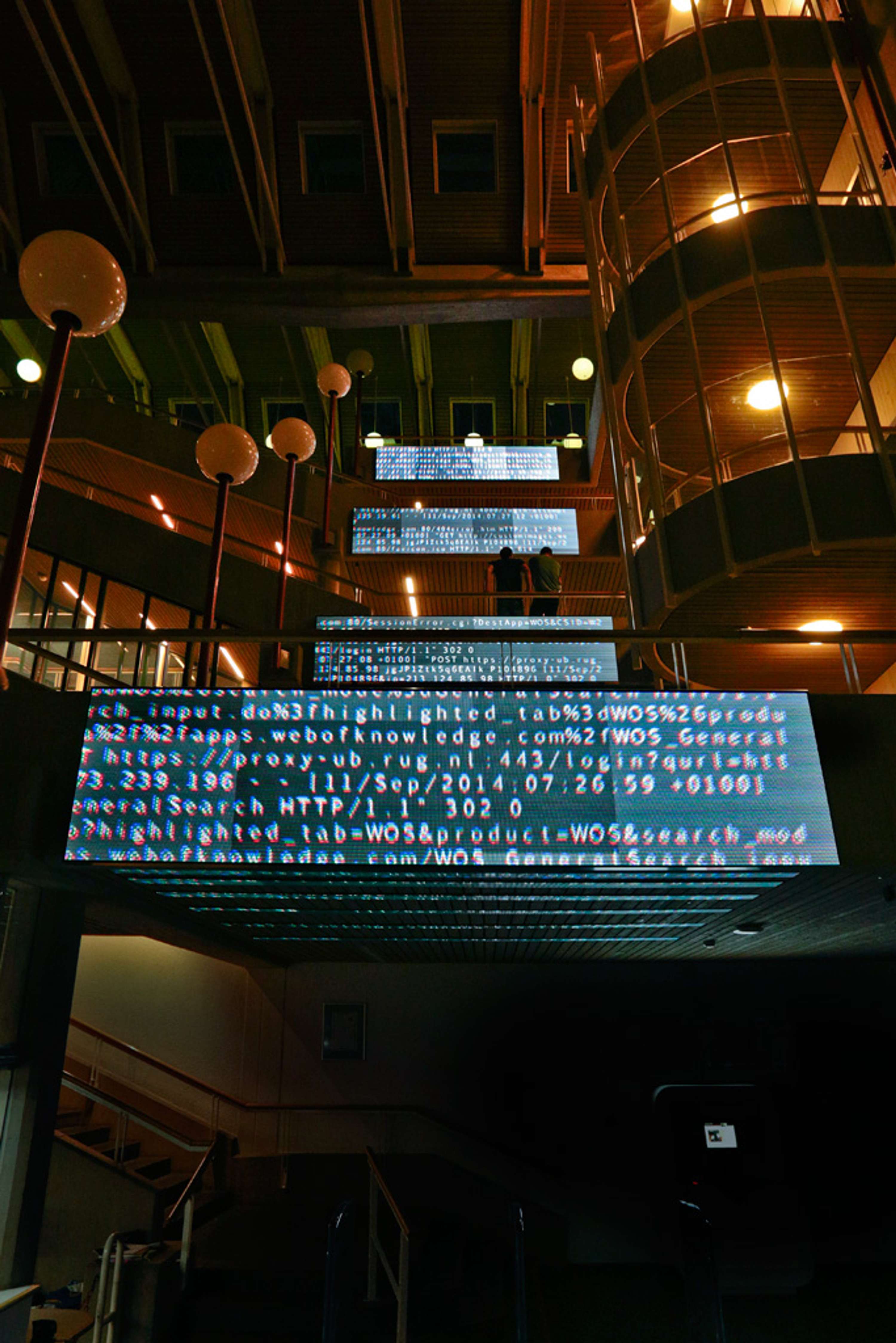 SHA_RE Light art grid by Peter Musschenga