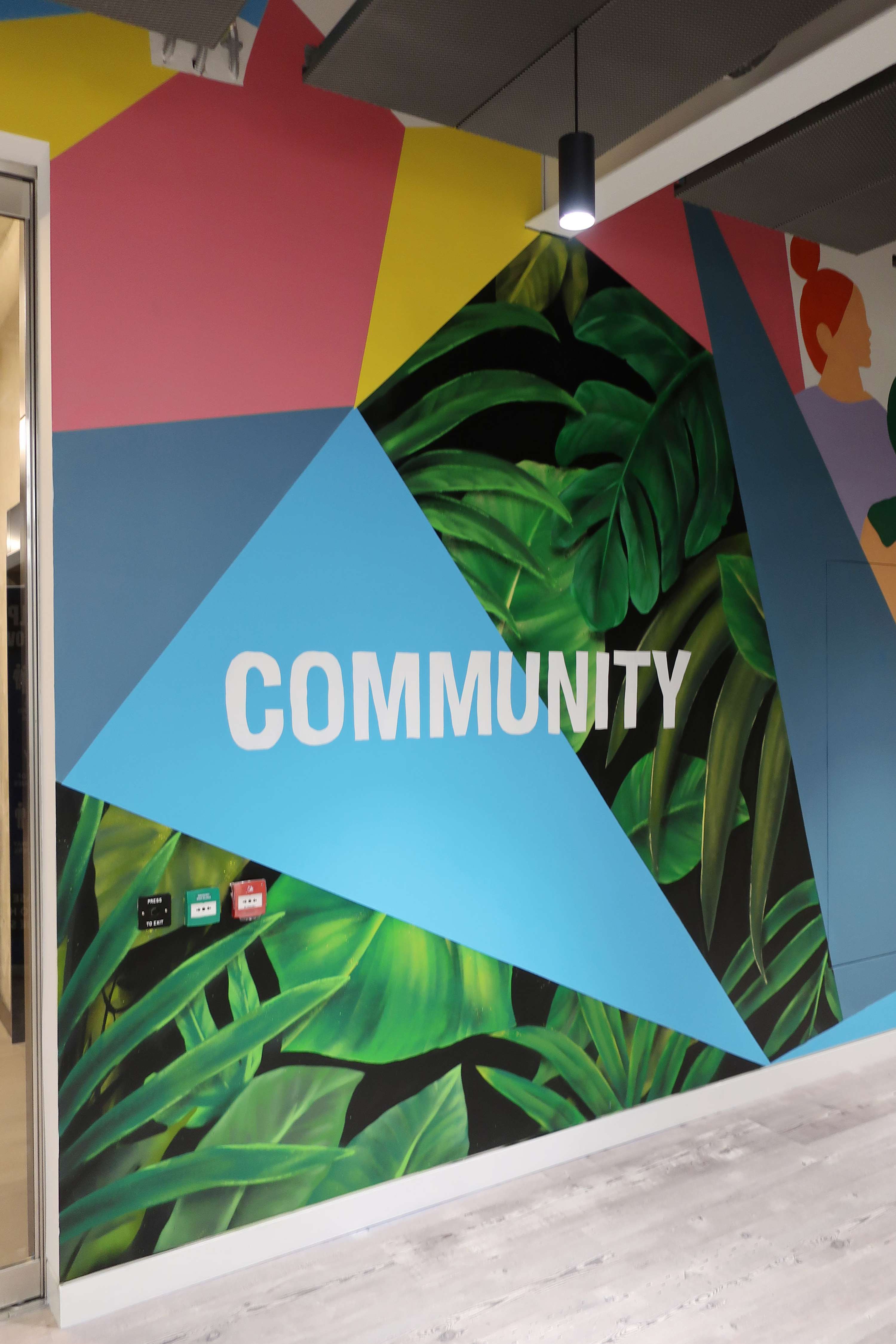 Brilliant basics by Indelible Murals