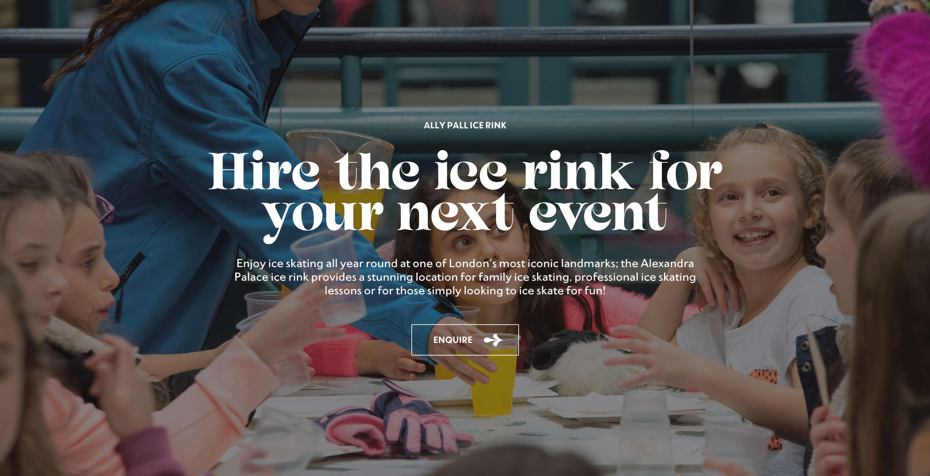 Alexandra Palace — Web Design / Development by Traffic Digital