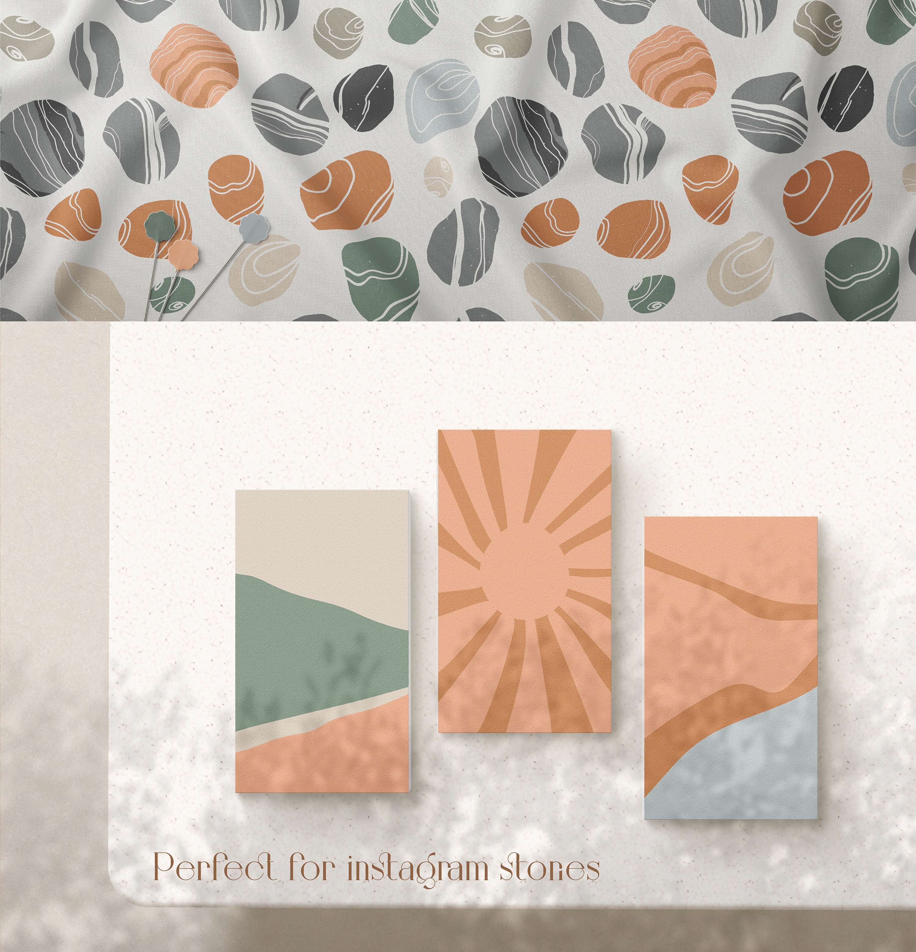 Spa collection in line art style. by Valeriia Riabko