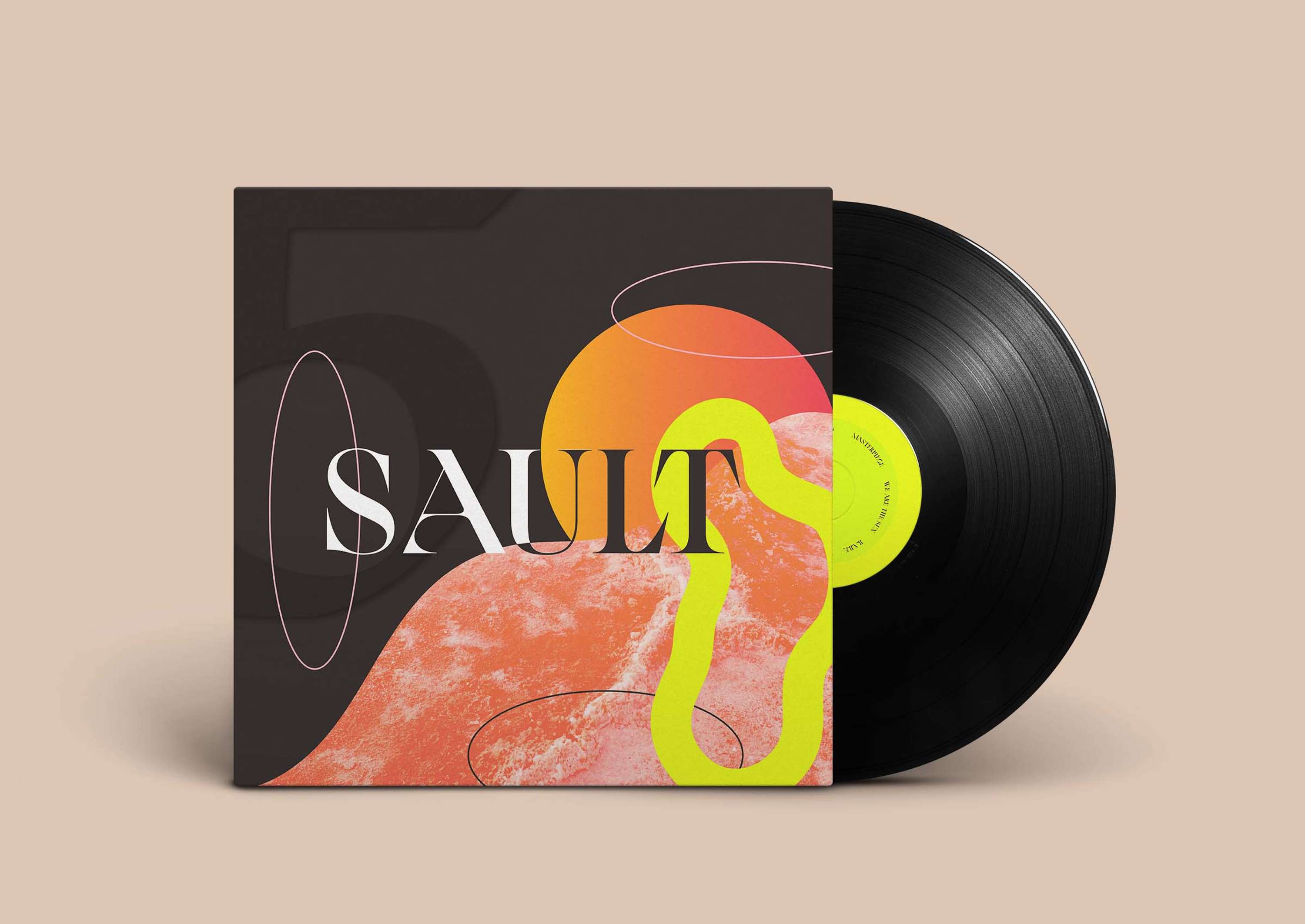SAULT album re-design by Riley Wallis