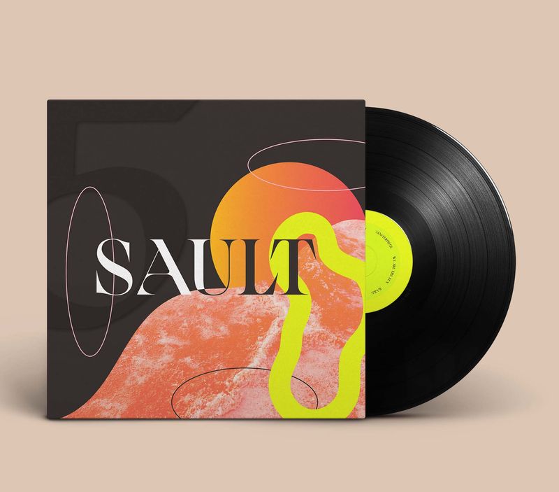 SAULT album re-design by Riley Wallis