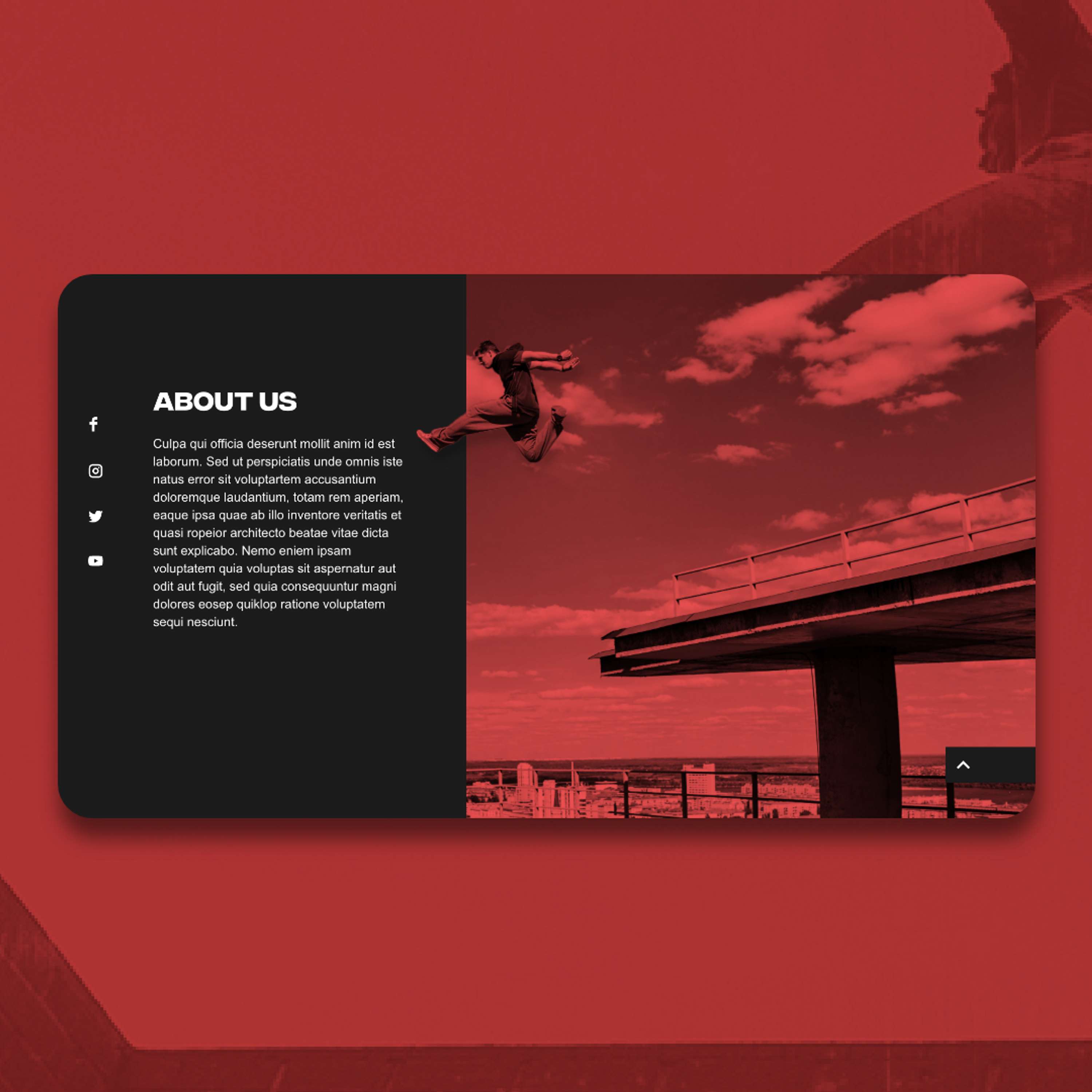 Parkour Web Design by Connor Hourihane