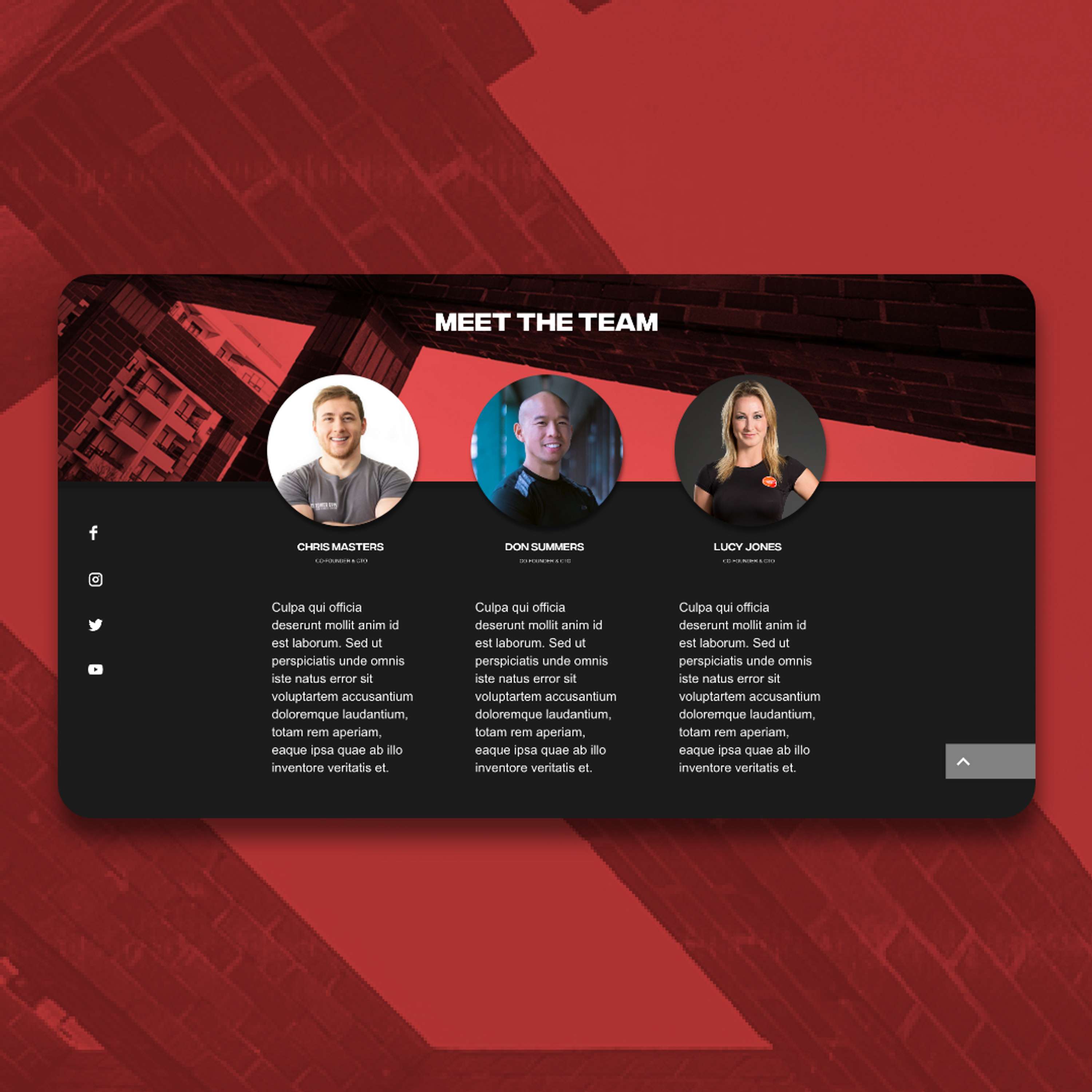 Parkour Web Design by Connor Hourihane