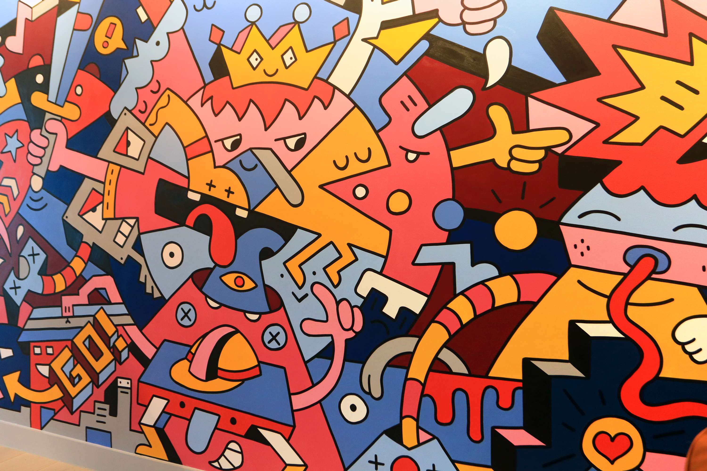 UNITY Technologies Office Mural by Mister Phil