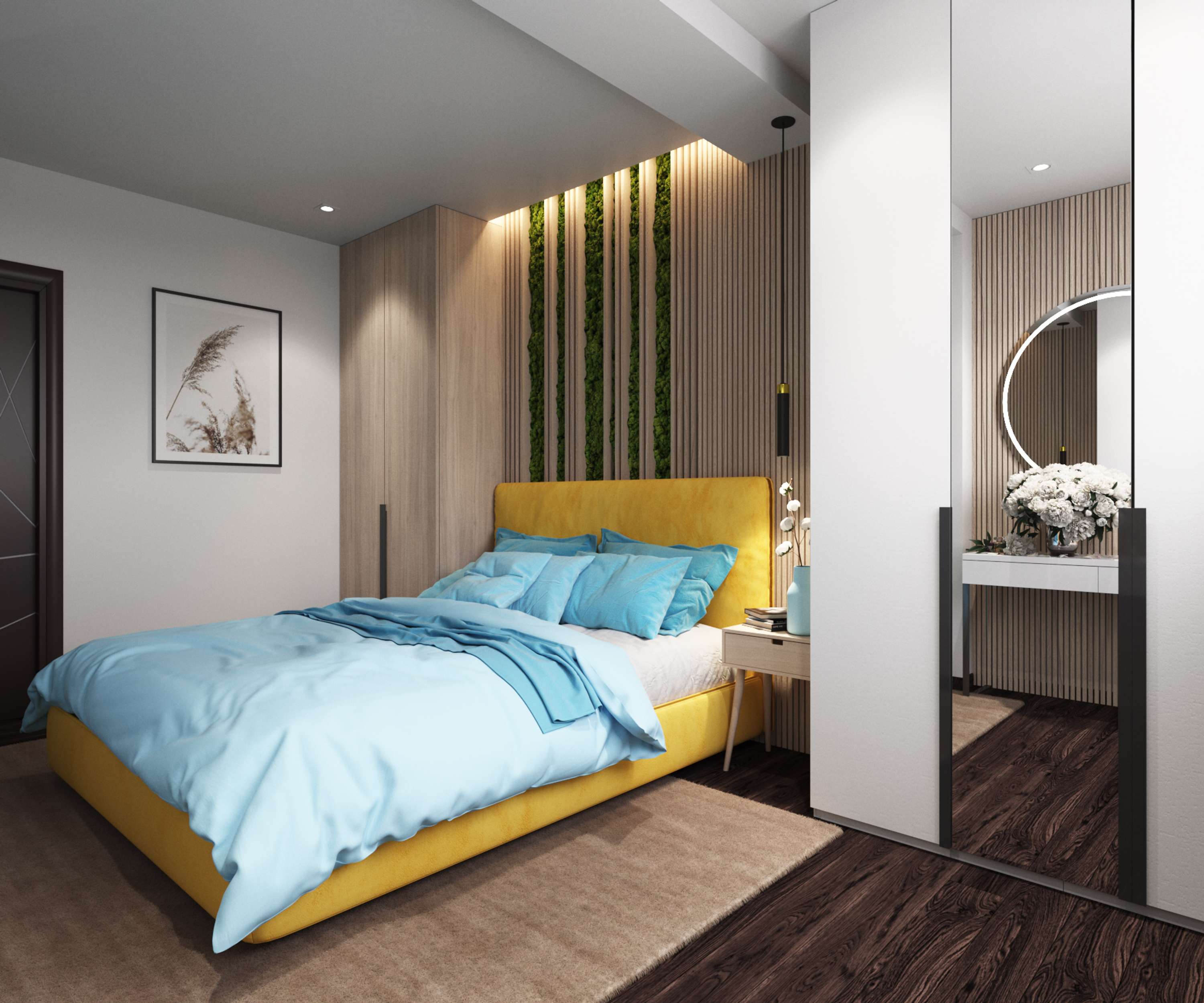 Colorful apartment by Hargli Design