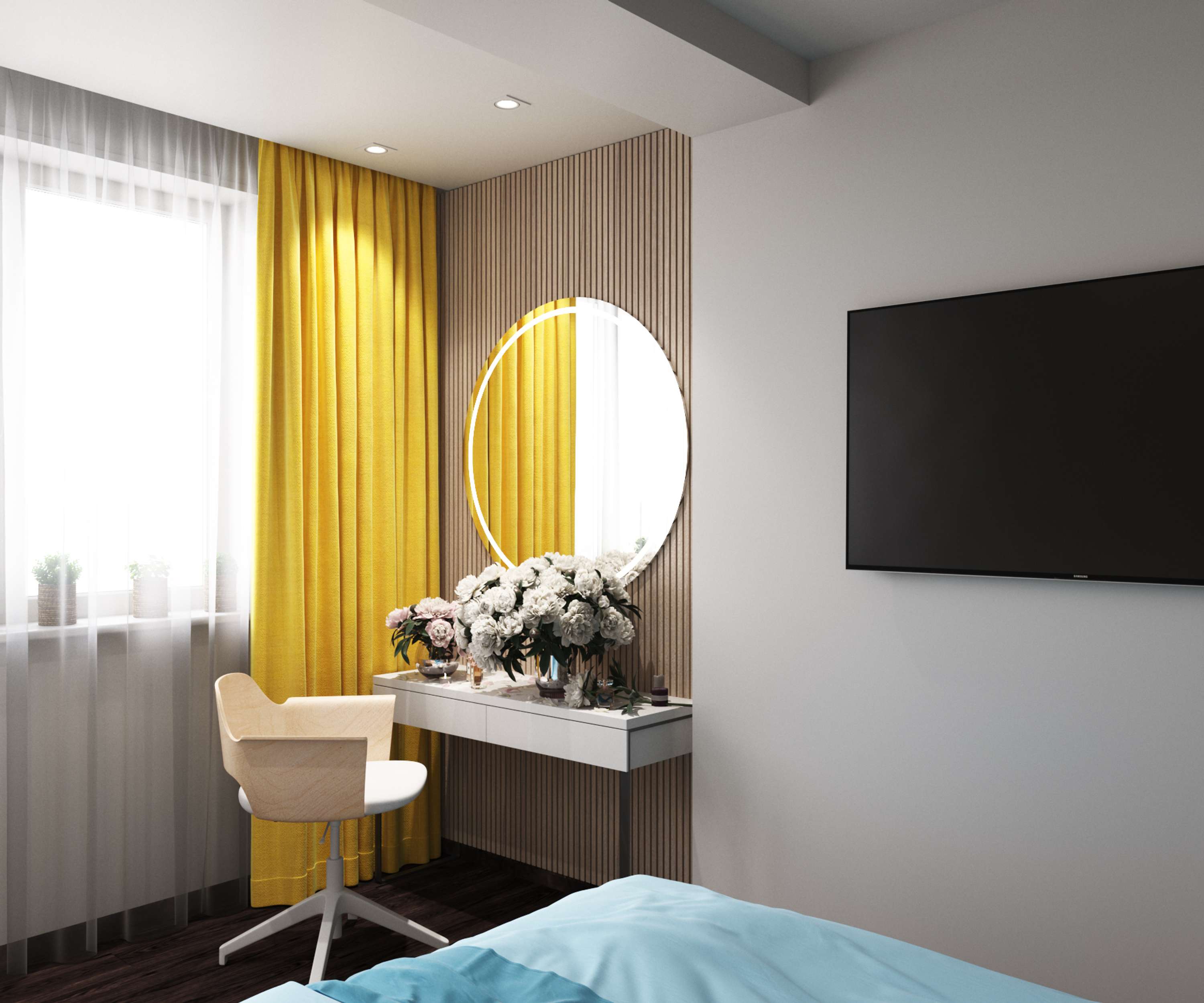 Colorful apartment by Hargli Design