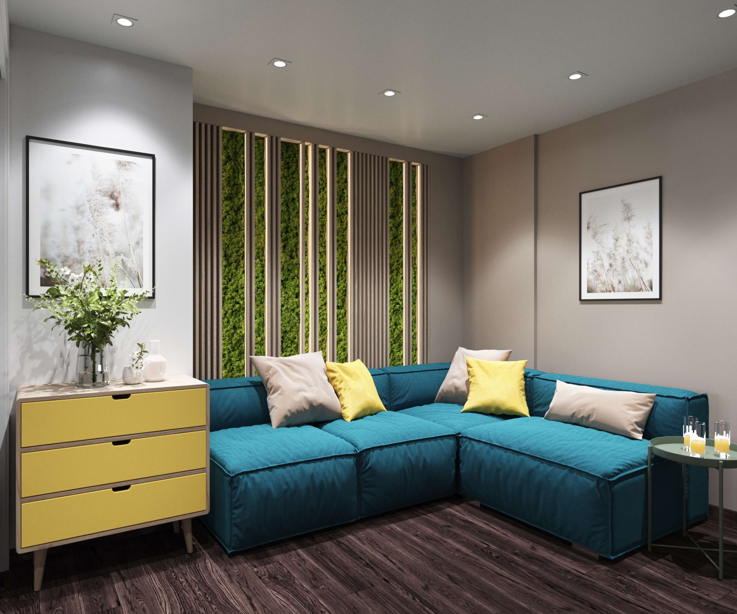 Colorful apartment by Hargli Design