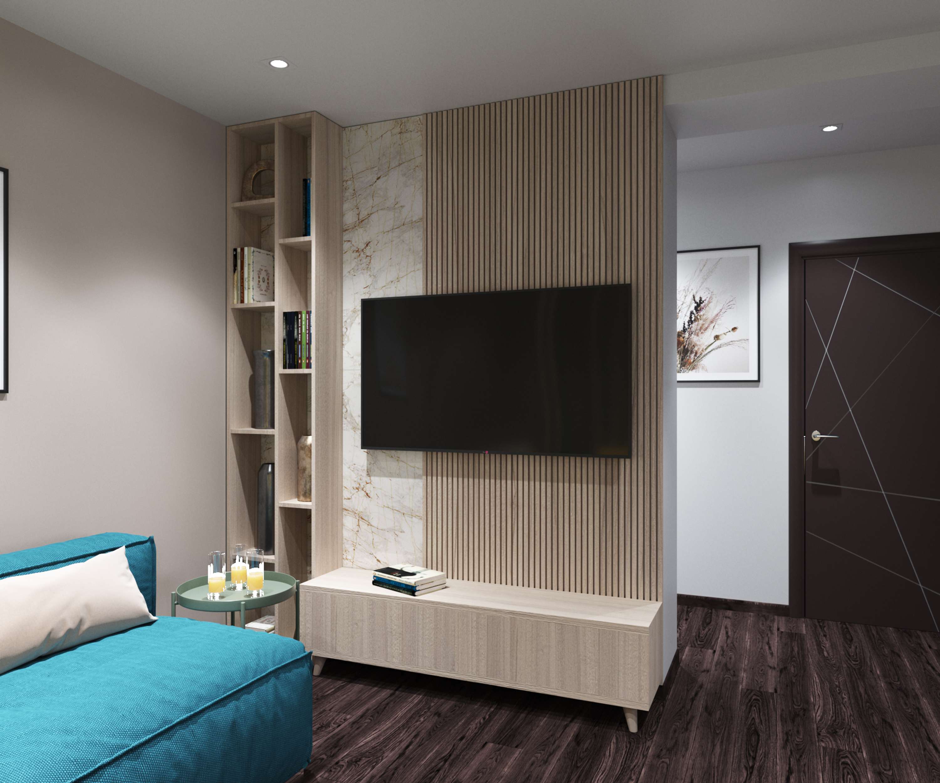 Colorful apartment by Hargli Design