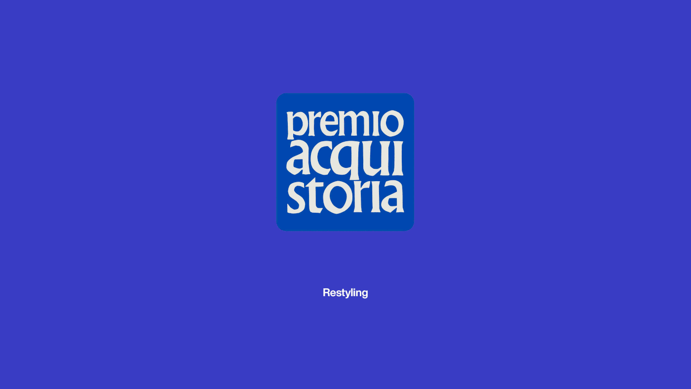 Acqui Storia 2020 - Visual Identity by Blekk Studio