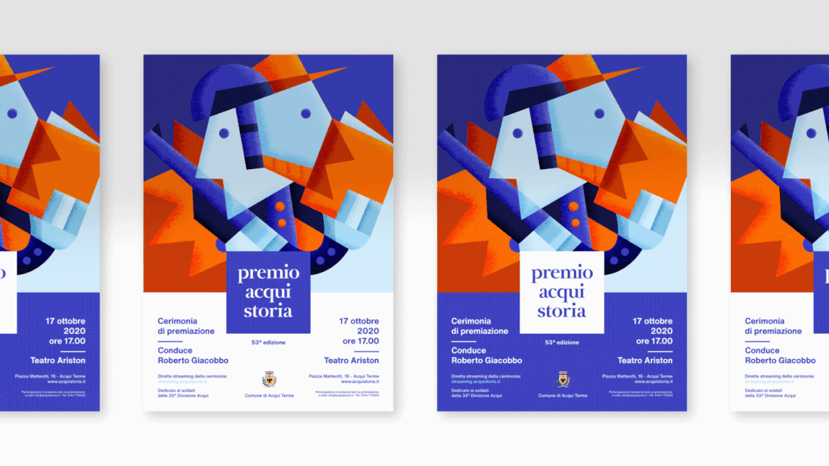 Acqui Storia 2020 - Visual Identity by Blekk Studio