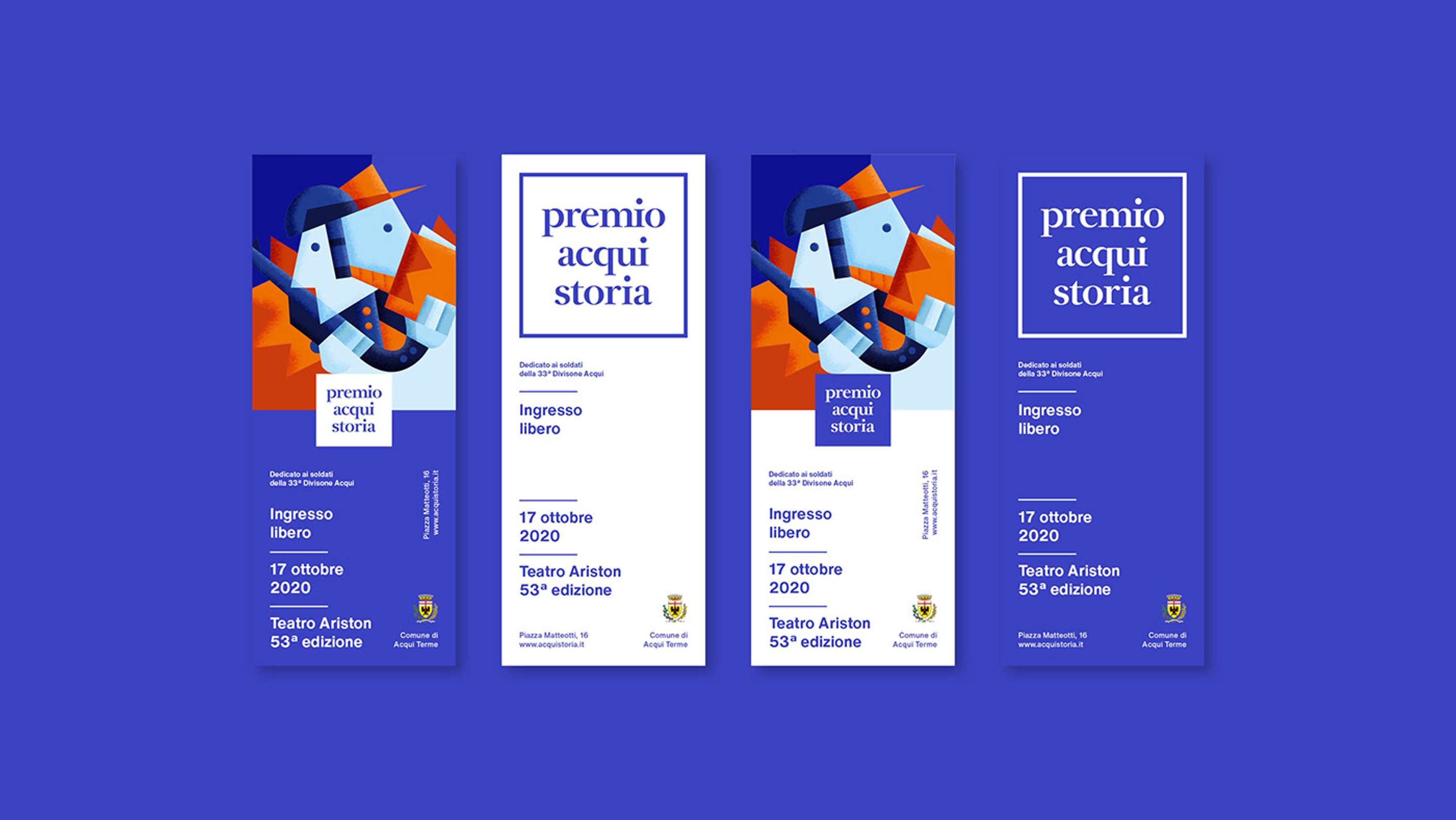 Acqui Storia 2020 - Visual Identity by Blekk Studio