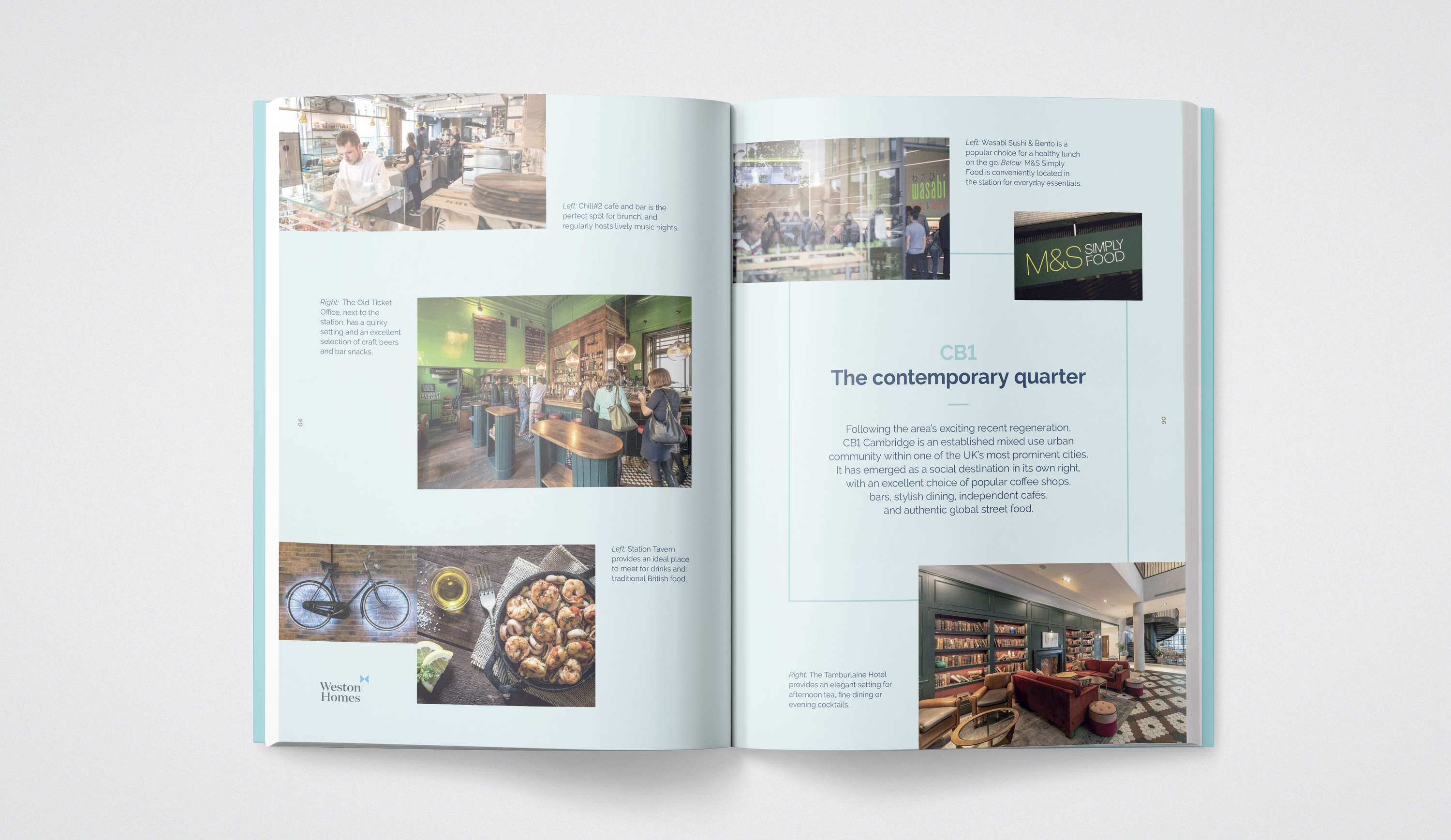 A global identity for an exciting new development in the heart of Cambridge. by Guy Farrow