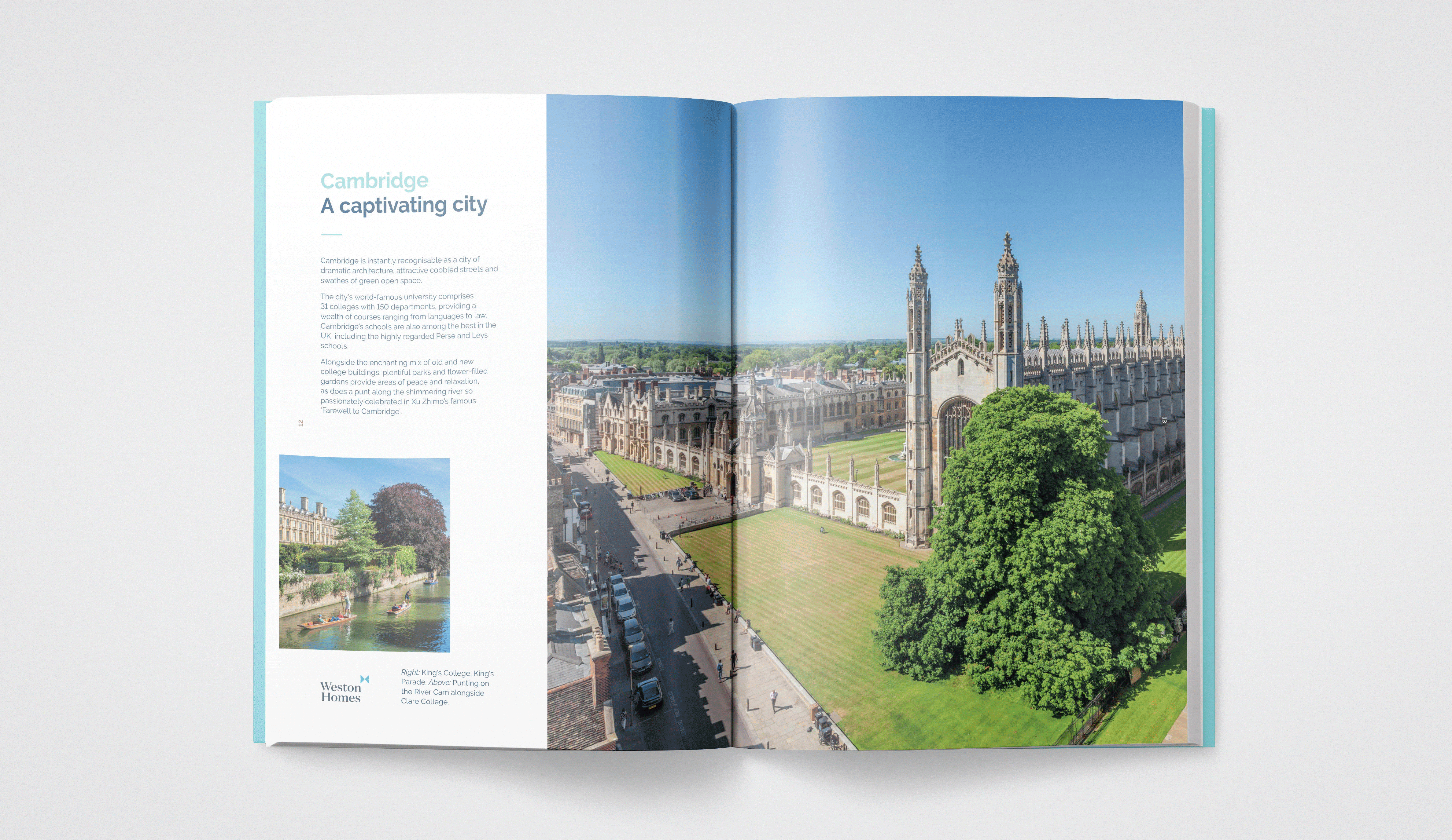 A global identity for an exciting new development in the heart of Cambridge. by Guy Farrow
