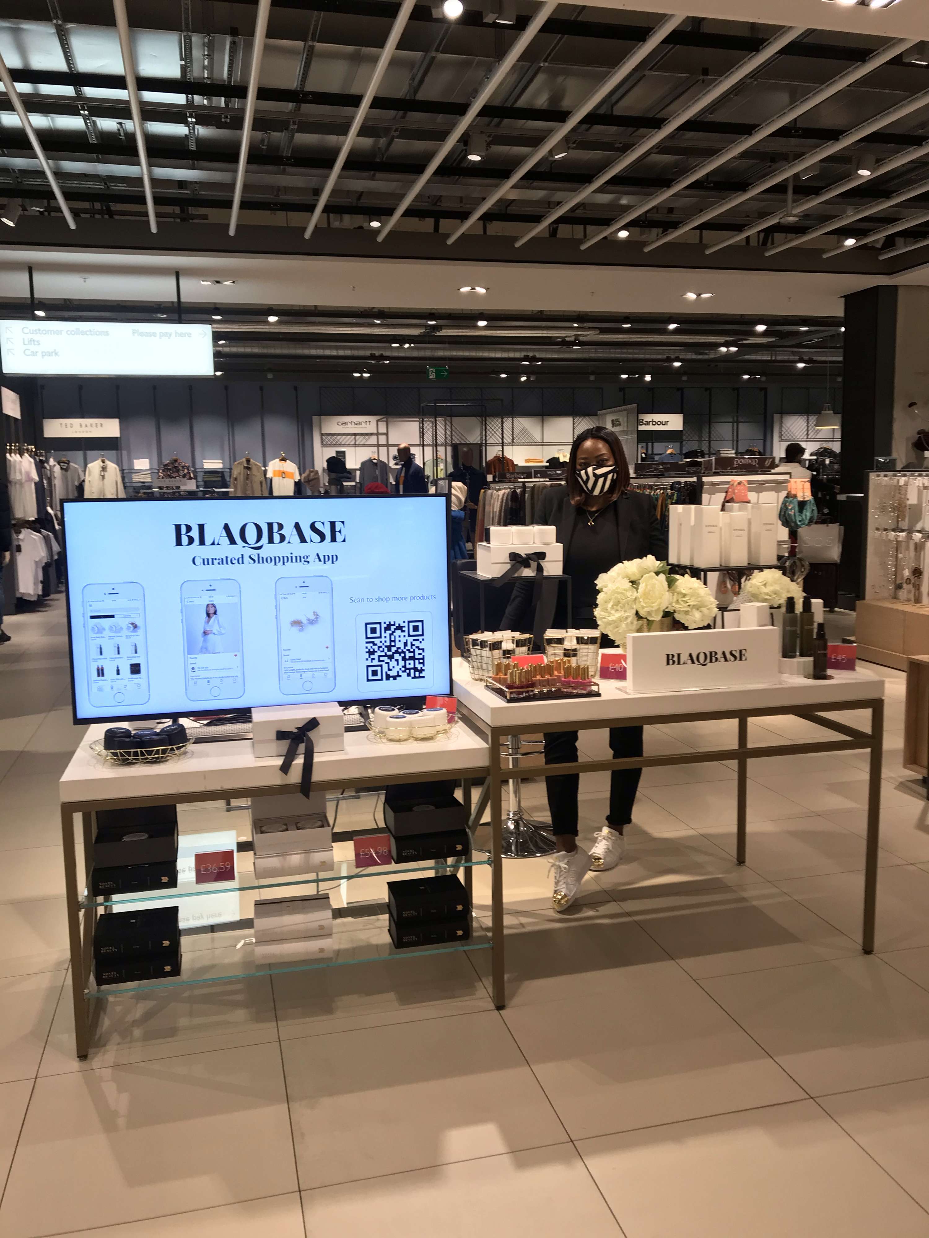 Blaqbase x John Lewis Leeds Pop Up by Benedicta Banga