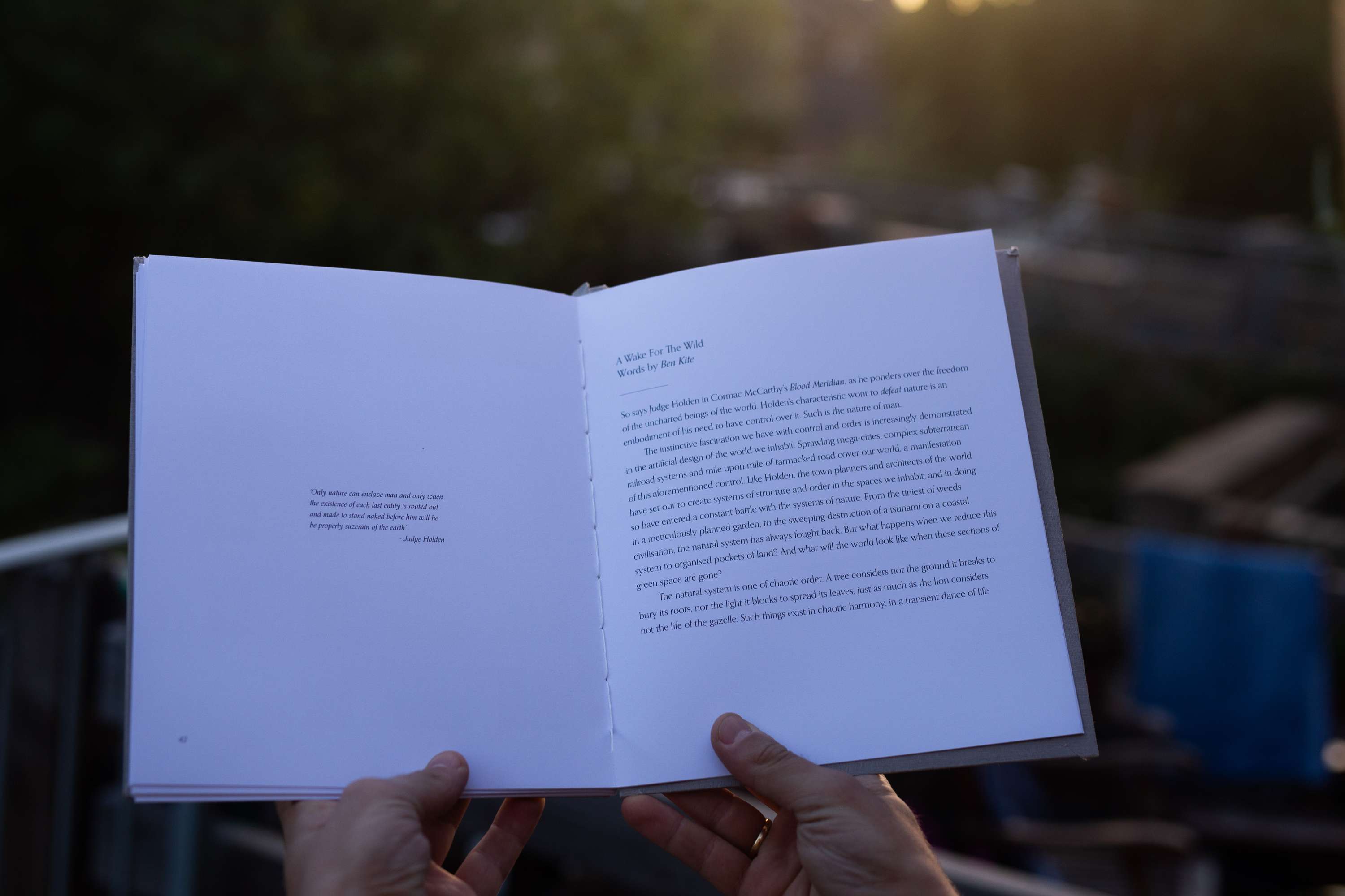 A Wake For The Wild by Ben Kite