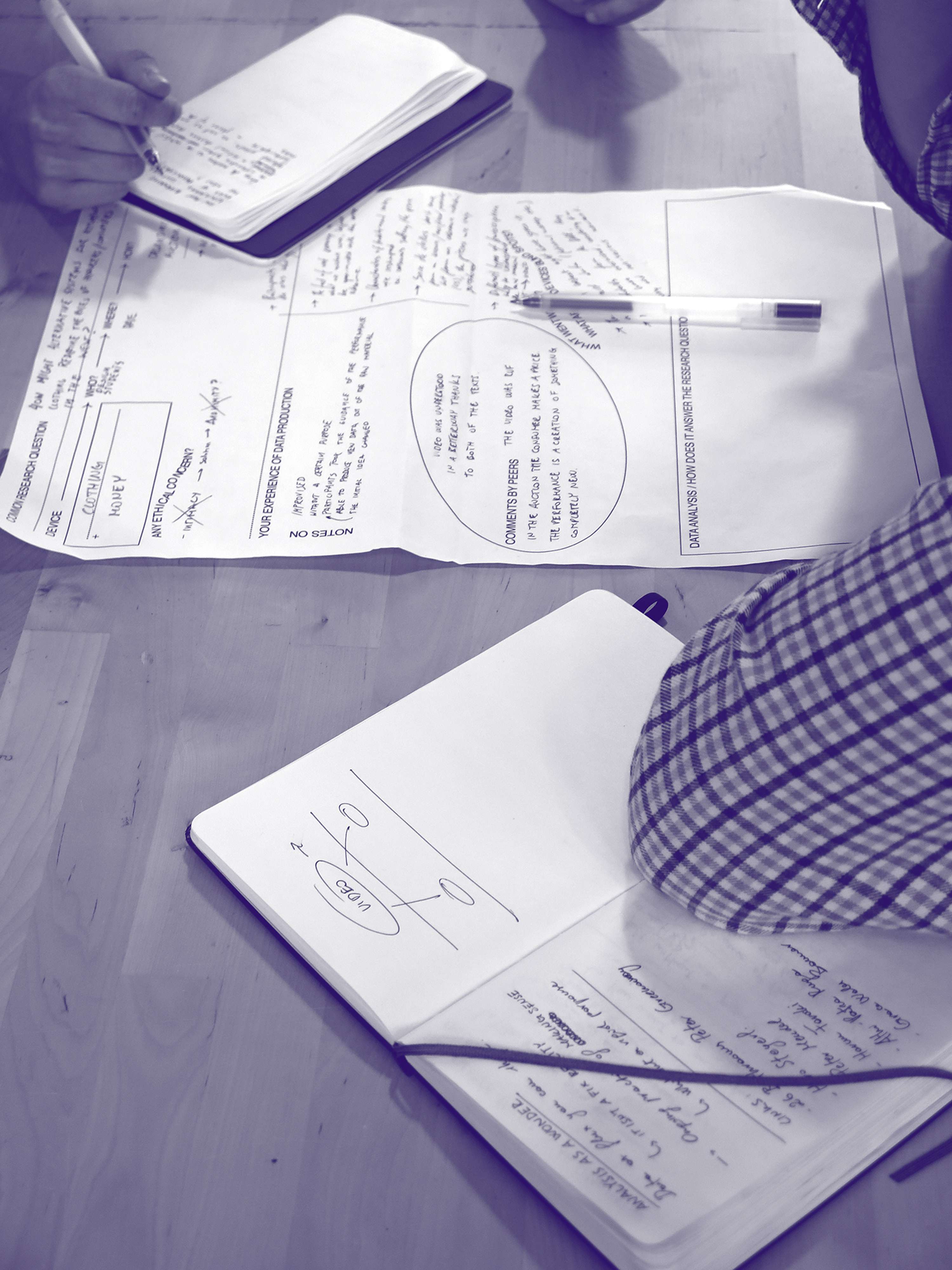 Workshop "Generative Devices"​ on the basics of research methods with MA Geo-Design at Design Academy Eindhoven by Floriane Misslin