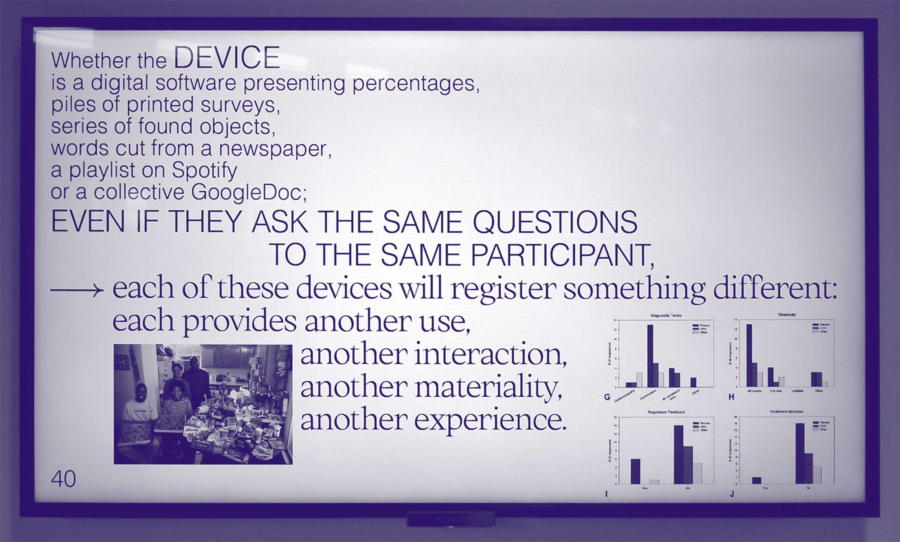 Workshop "Generative Devices"​ on the basics of research methods with MA Geo-Design at Design Academy Eindhoven by Floriane Misslin